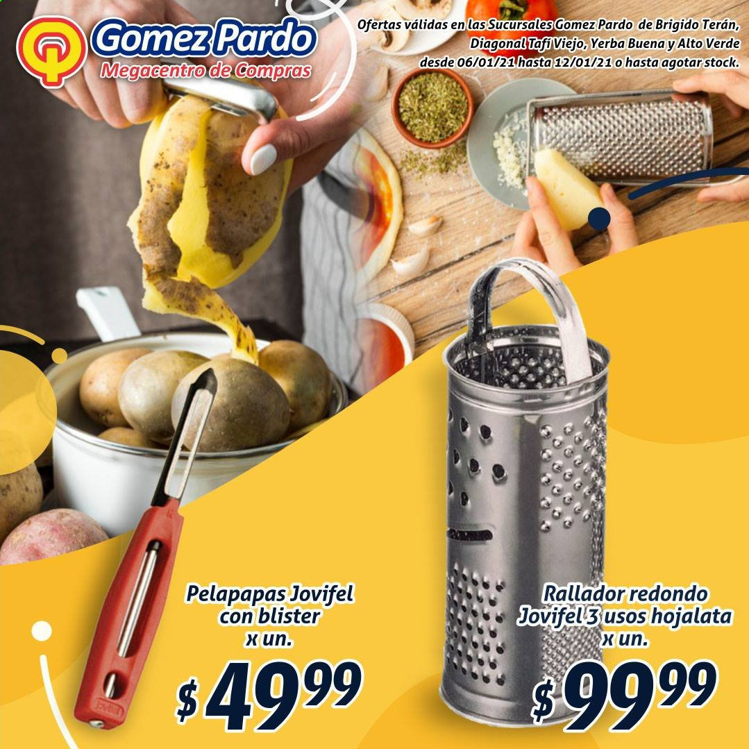 Catálogo Gomez Pardo  - 6.1.2021 - 12.1.2021.