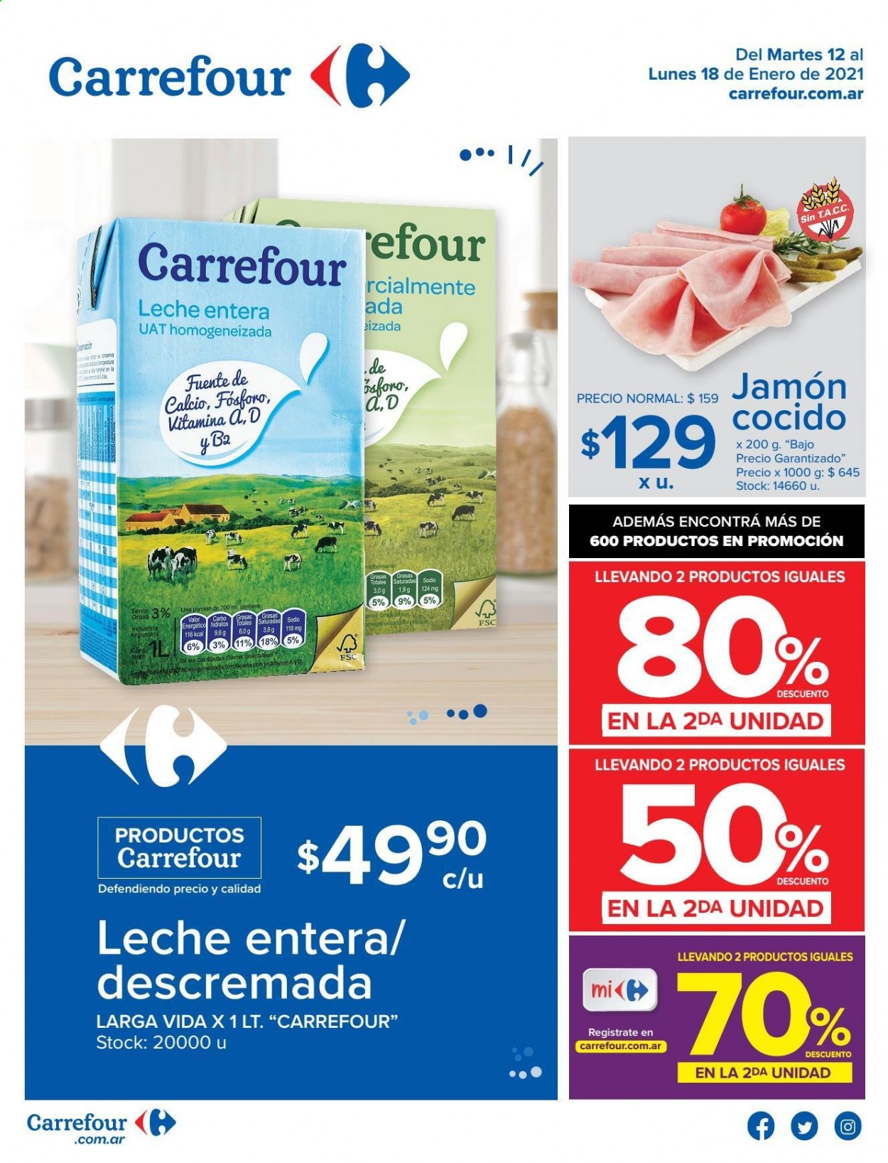 Catálogo Carrefour Hipermercados  - 12.1.2021 - 18.1.2021.