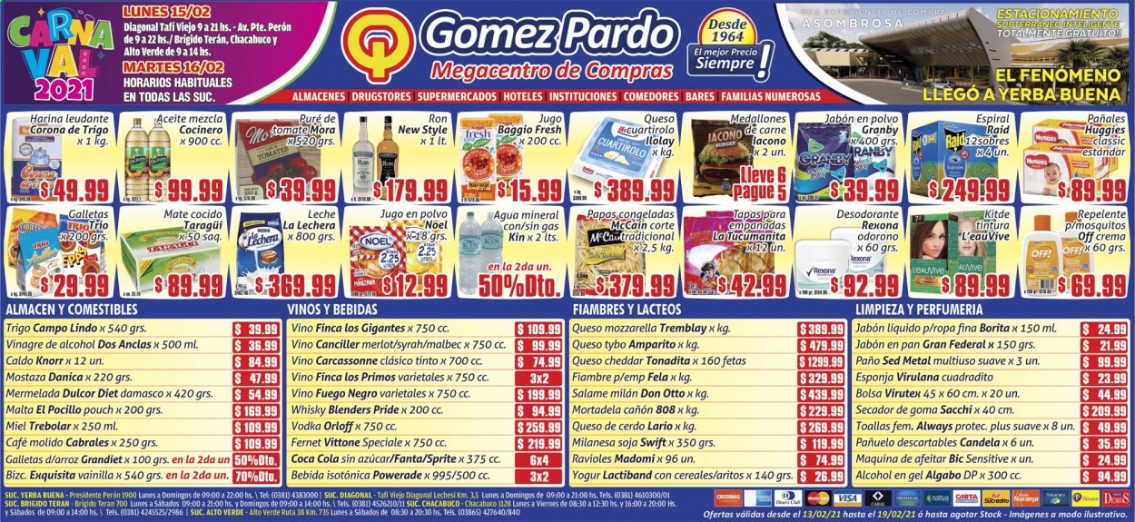 Catálogo Gomez Pardo  - 13.2.2021 - 19.2.2021.