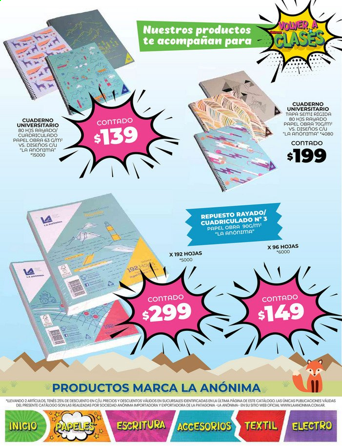 Catálogo La Anónima  - 18.2.2021 - 3.3.2021.