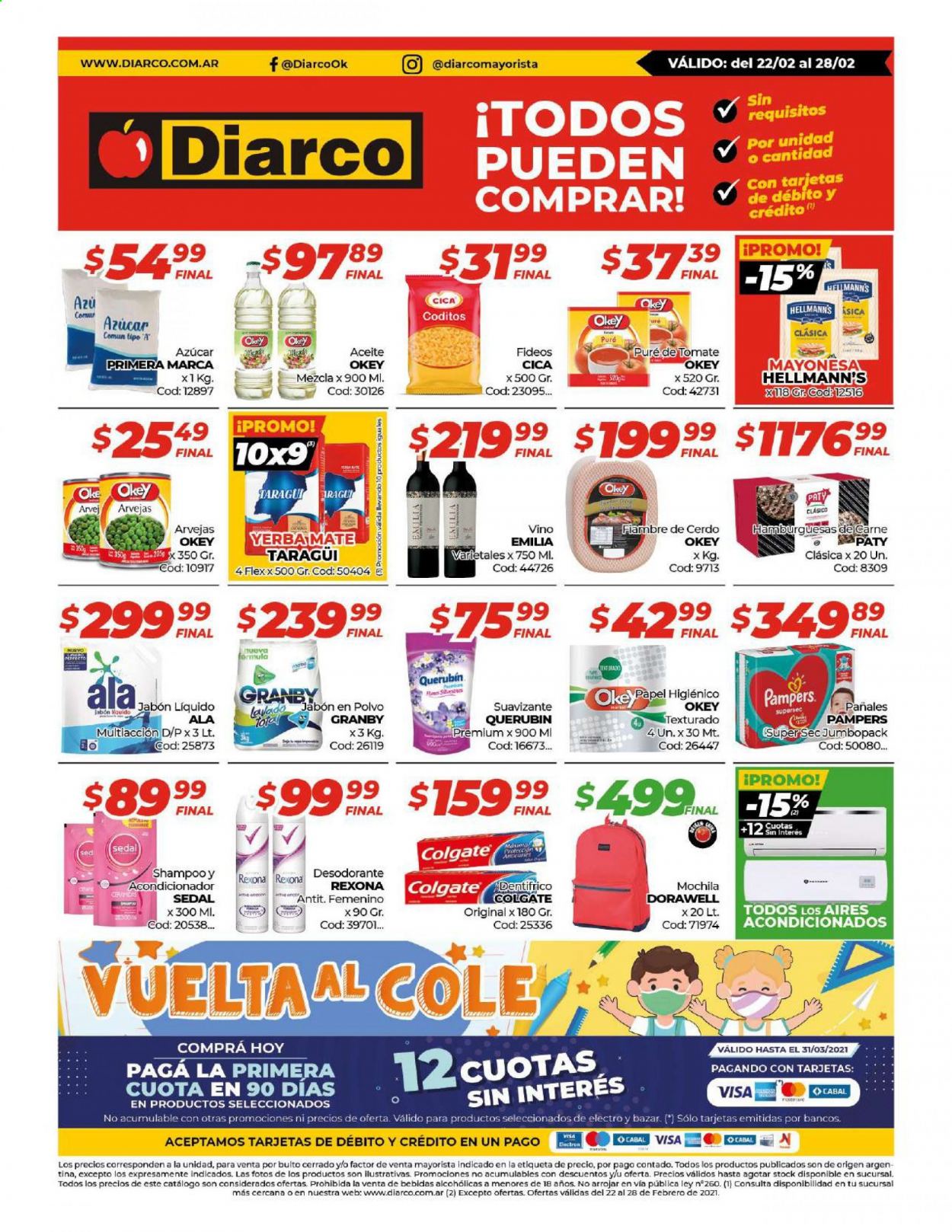 Catálogo Diarco  - 22.2.2021 - 28.2.2021.