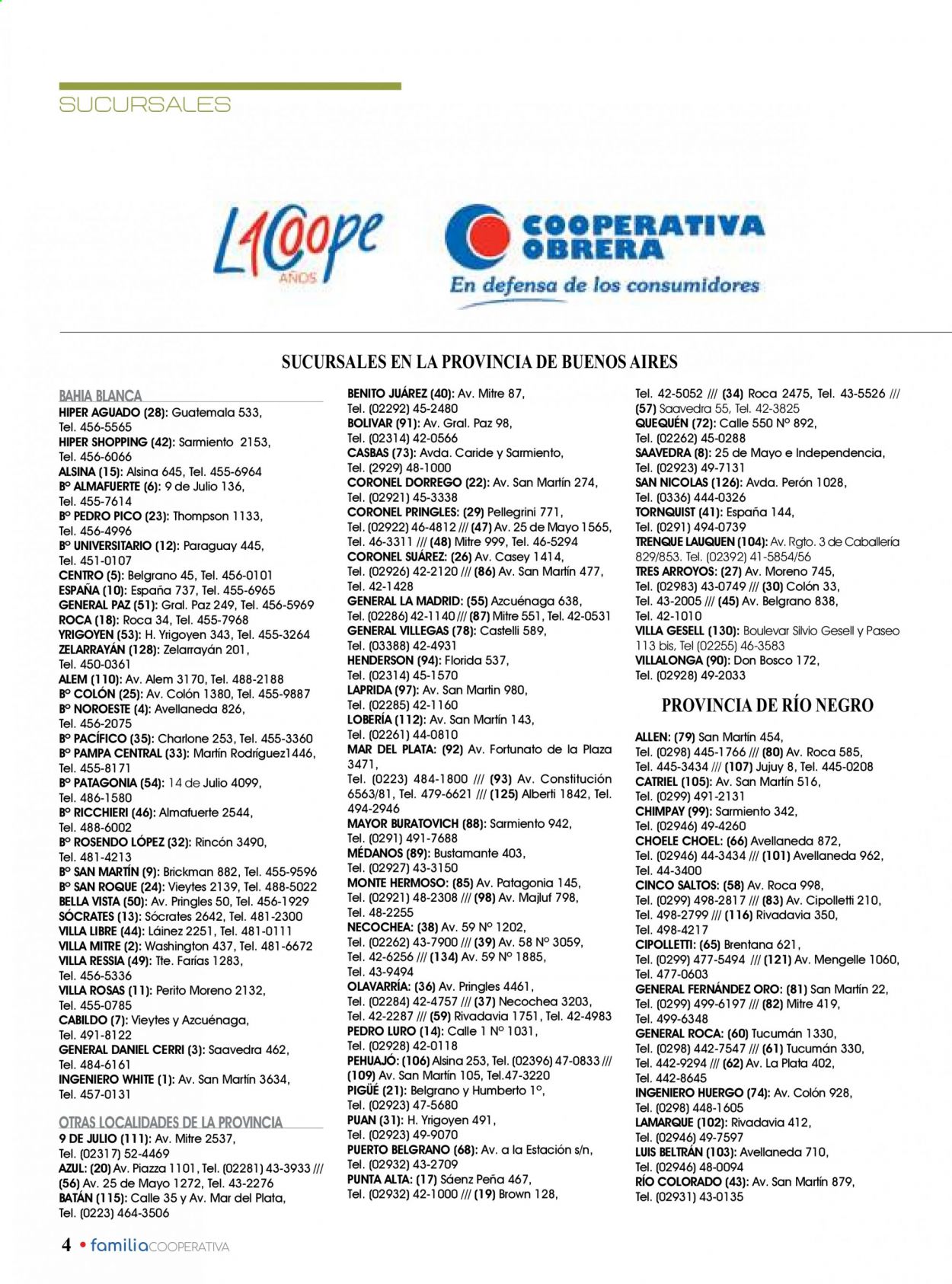 Catálogo Cooperativa Obrera  - 1.3.2021 - 31.3.2021.