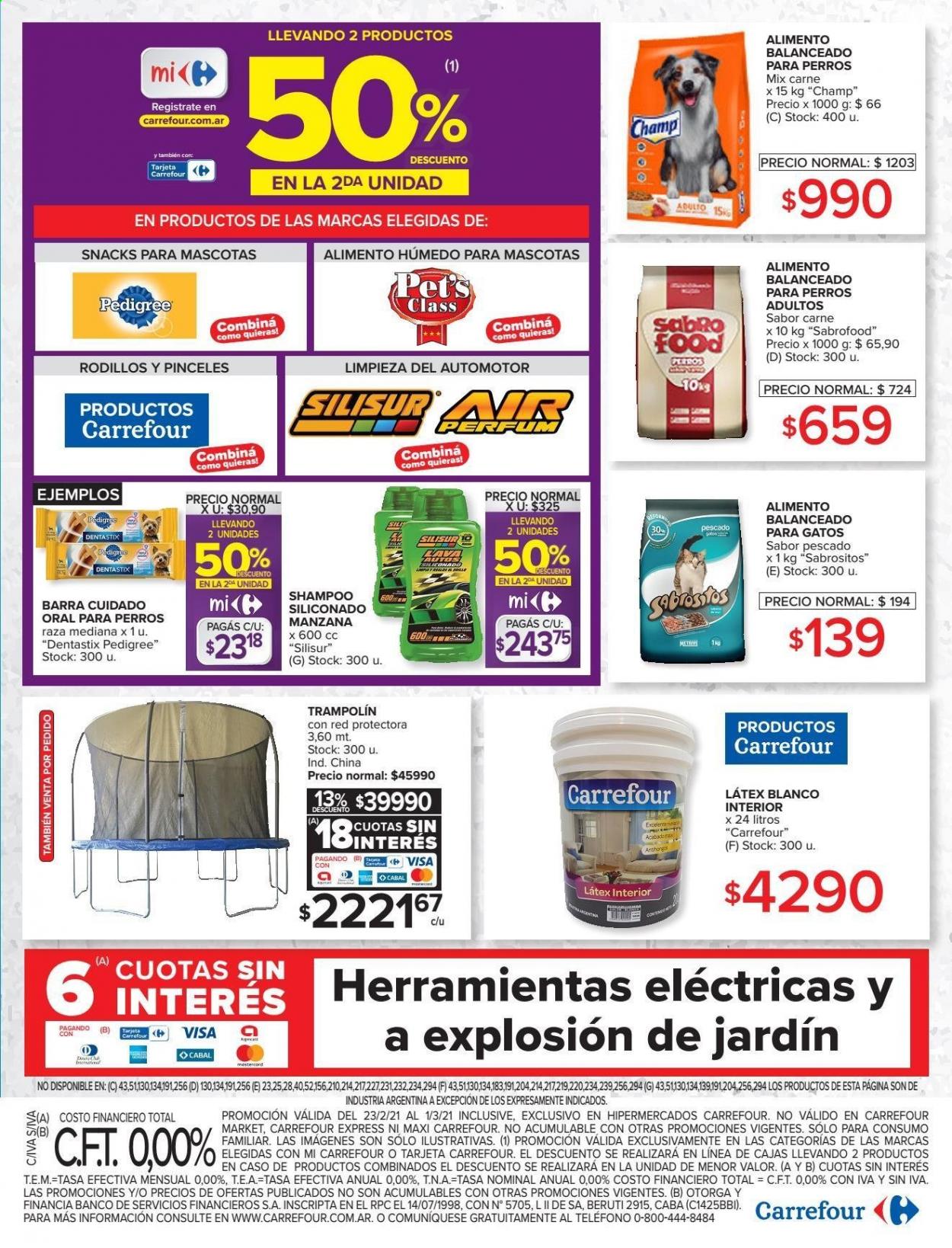 Catálogo Carrefour Hipermercados  - 23.2.2021 - 1.3.2021.