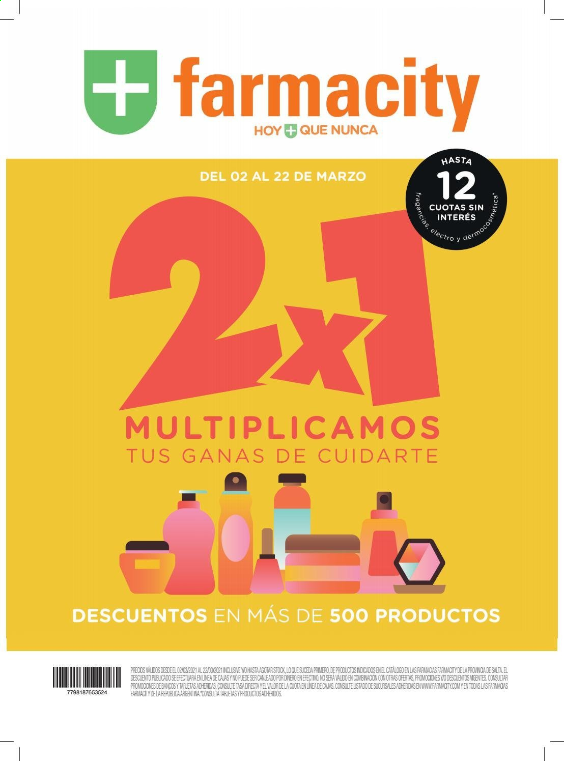 Catálogo Farmacity  - 2.3.2021 - 22.3.2021.