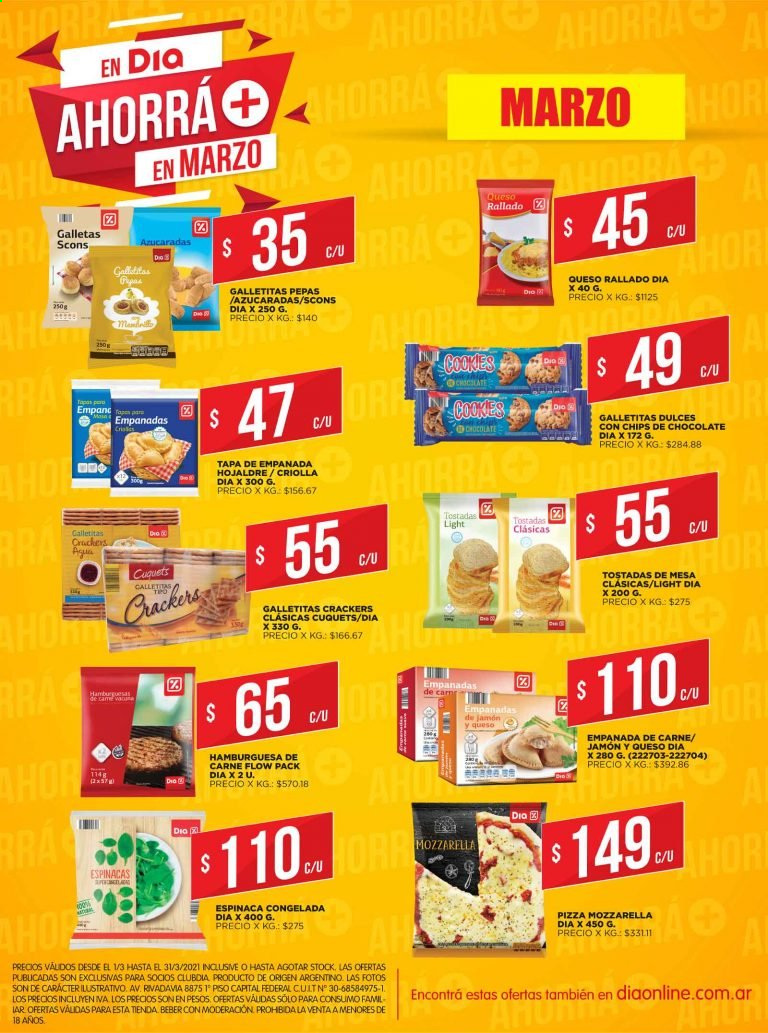 Catálogo Supermercado Dia  - 1.3.2021 - 31.3.2021.