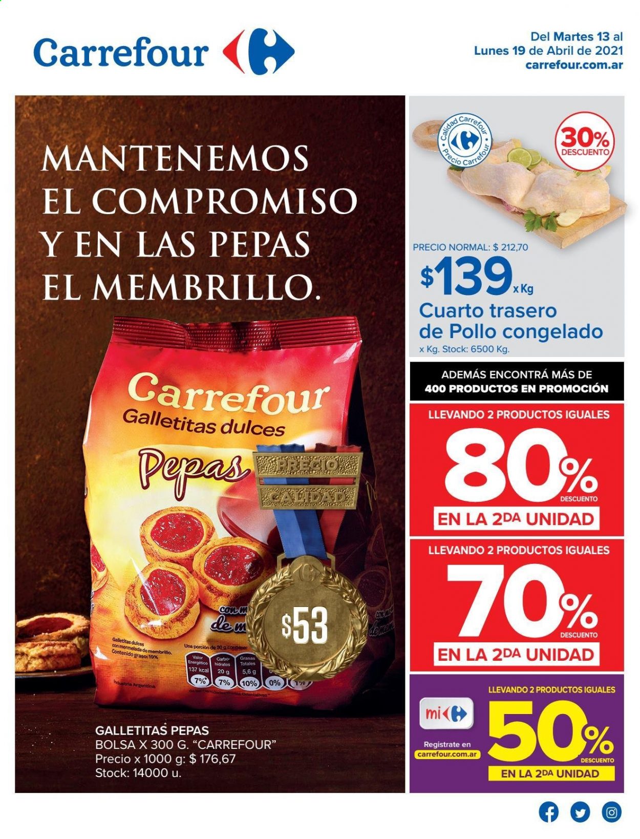 Catálogo Carrefour Hipermercados  - 13.4.2021 - 19.4.2021.