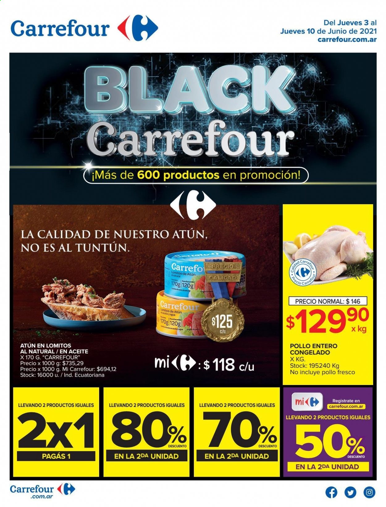Catálogo Carrefour Hipermercados  - 3.6.2021 - 10.6.2021.