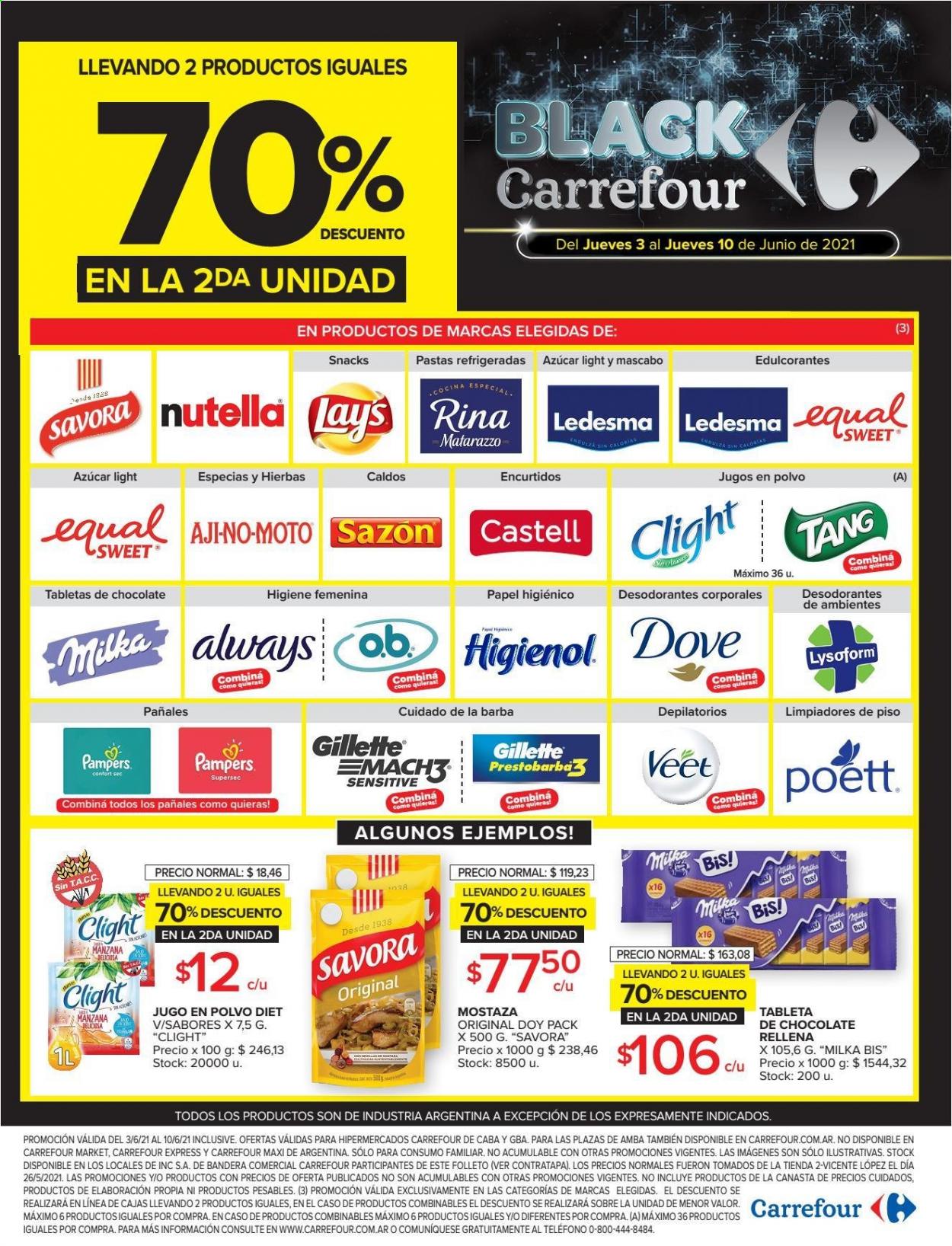 Catálogo Carrefour Hipermercados  - 3.6.2021 - 10.6.2021.