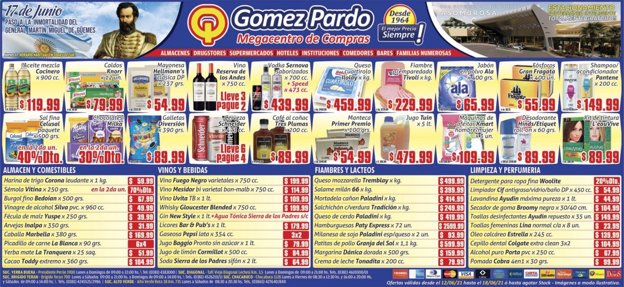 Catálogo Gomez Pardo  - 12.6.2021 - 18.6.2021.