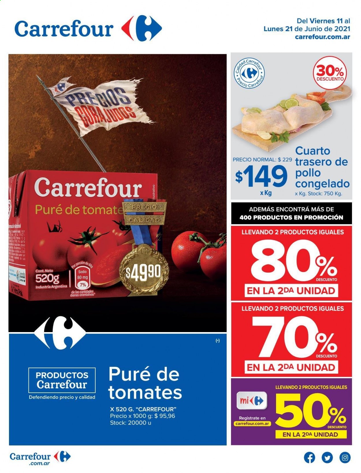 Catálogo Carrefour Hipermercados  - 11.6.2021 - 21.6.2021.
