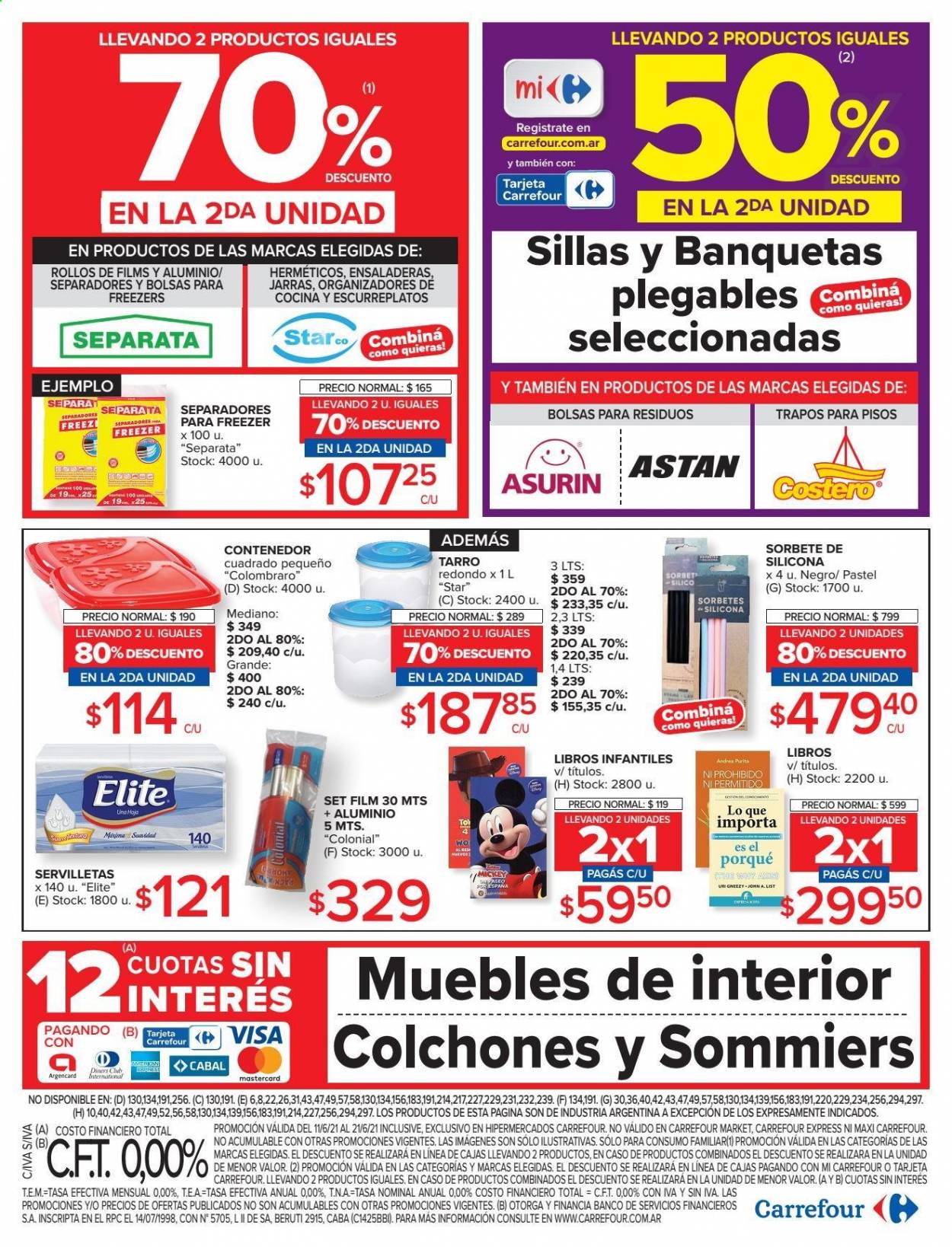 Catálogo Carrefour Hipermercados  - 11.6.2021 - 21.6.2021.