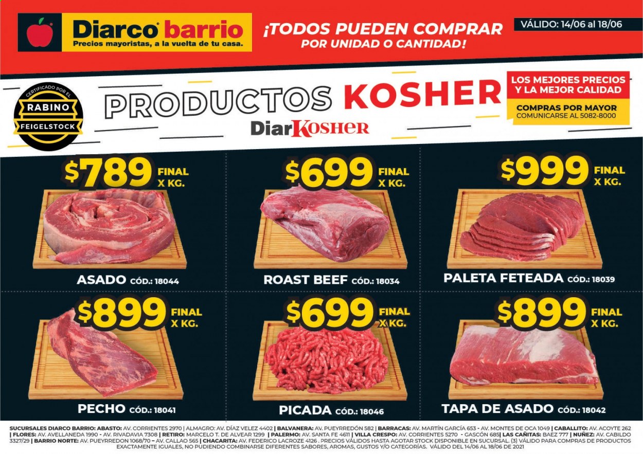 Catálogo Diarco Barrio  - 14.6.2021 - 18.6.2021.