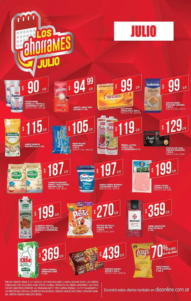 Catálogo Supermercado Dia  - 1.7.2021 - 31.7.2021.
