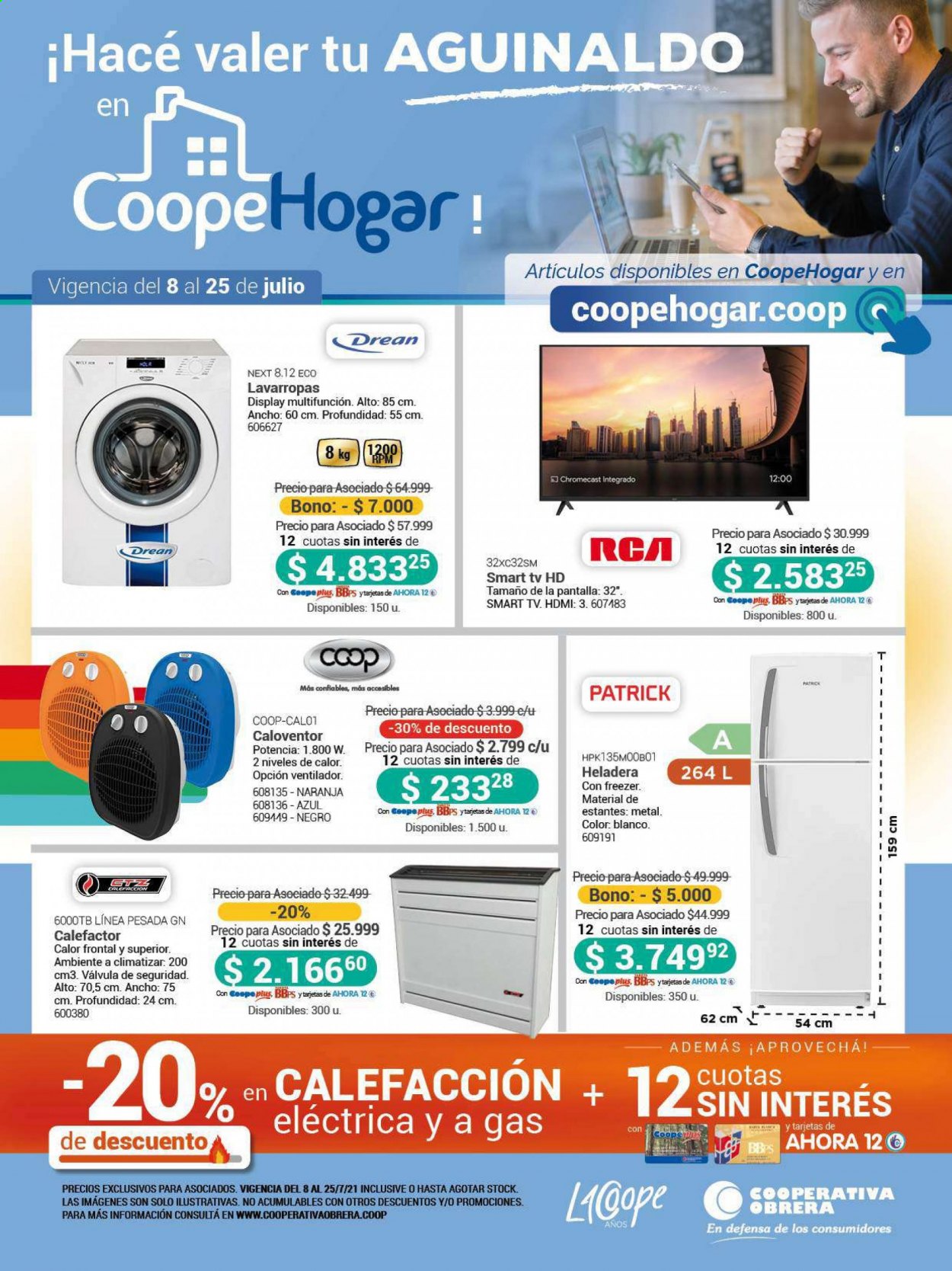 Catálogo Cooperativa Obrera  - 8.7.2021 - 25.7.2021.