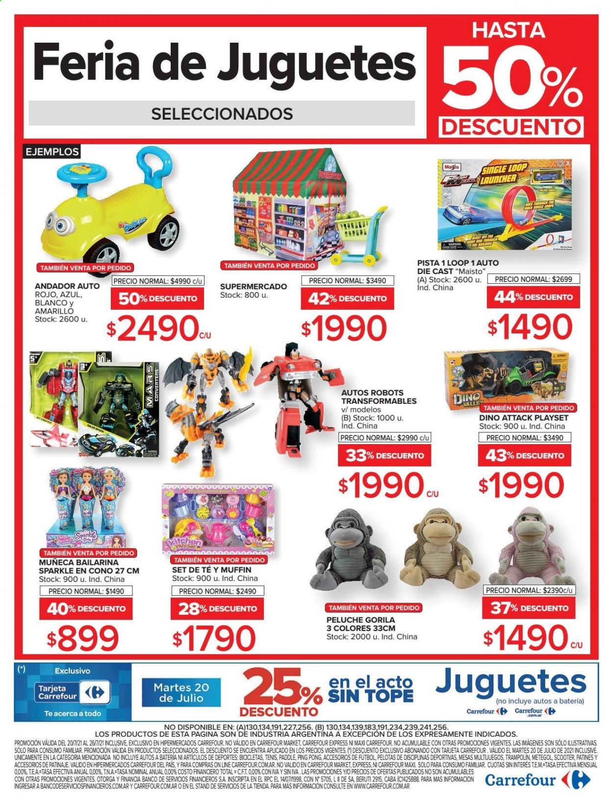 Catálogo Carrefour Hipermercados  - 20.7.2021 - 26.7.2021.