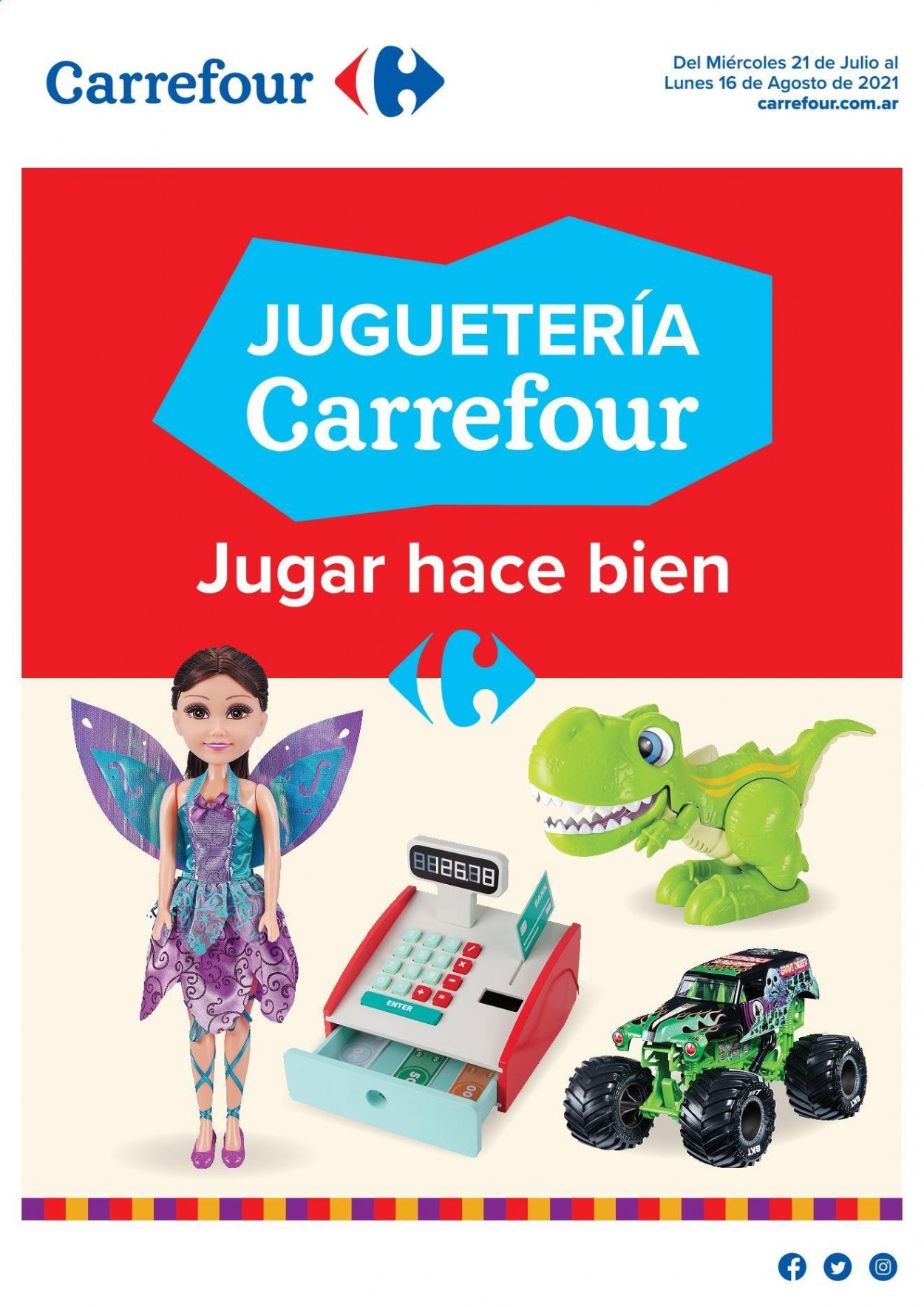 Catálogo Carrefour Hipermercados  - 21.7.2021 - 16.8.2021.