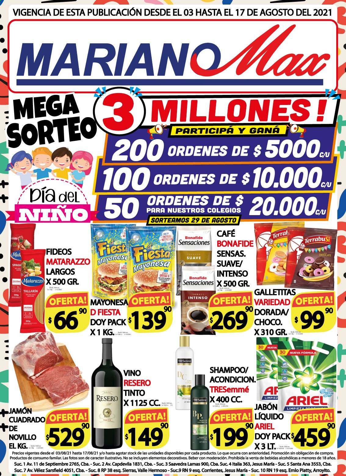 Catálogo Mariano Max  - 3.8.2021 - 17.8.2021.
