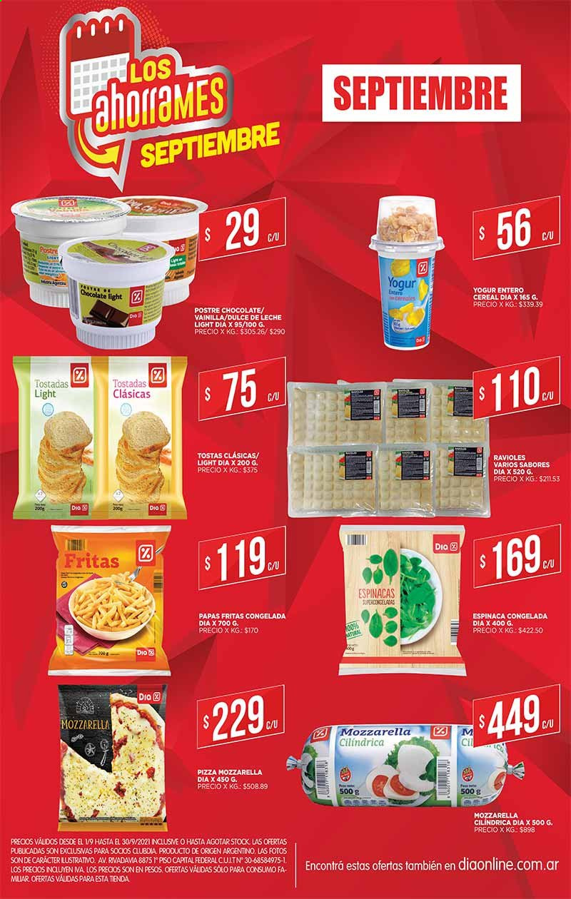 Catálogo Supermercado Dia  - 1.9.2021 - 30.9.2021.