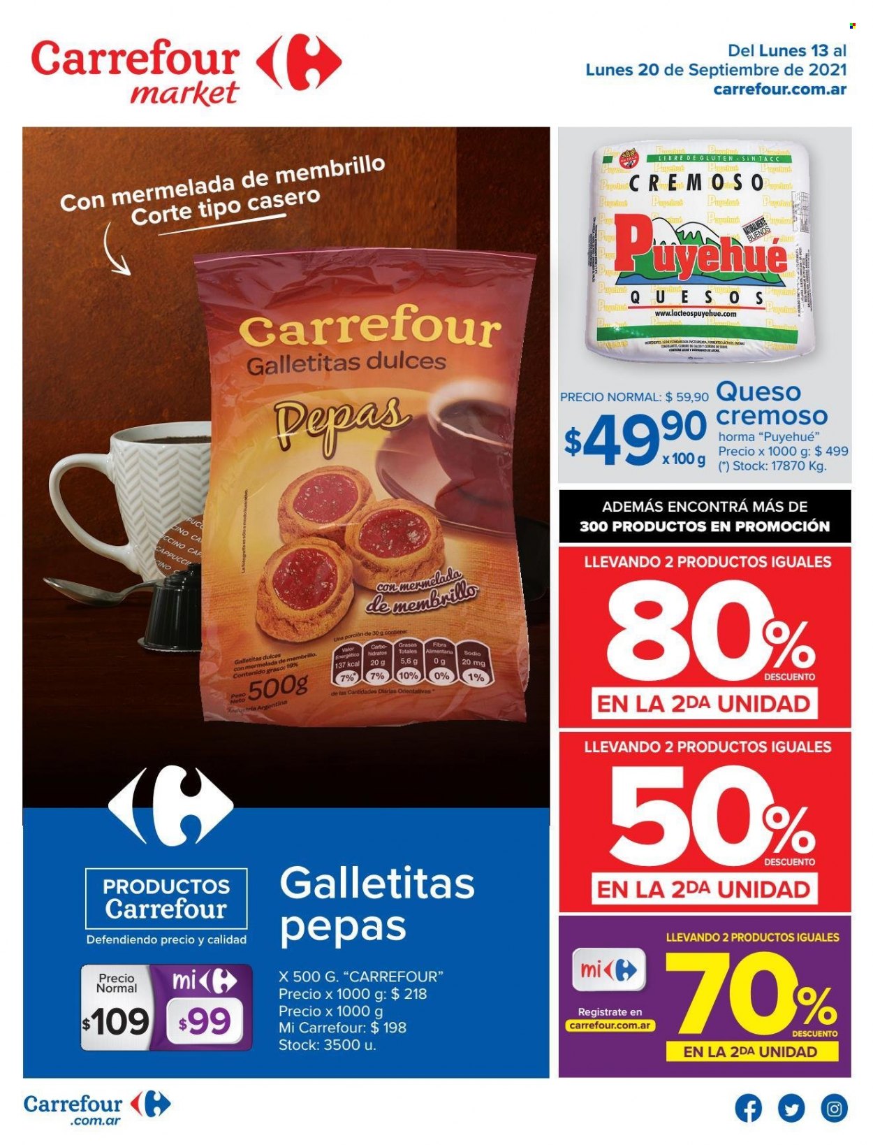 Catálogo Carrefour Market  - 13.9.2021 - 20.9.2021.
