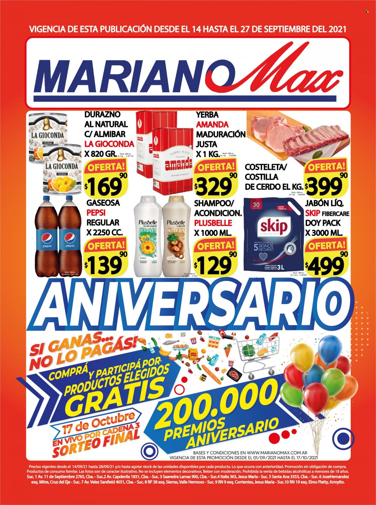 Catálogo Mariano Max  - 14.9.2021 - 27.9.2021.