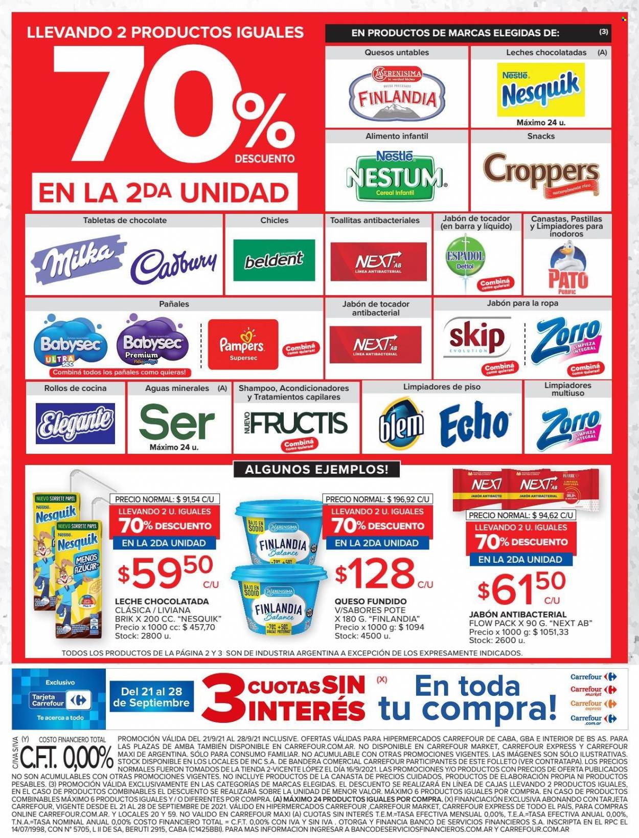 Catálogo Carrefour Hipermercados  - 21.9.2021 - 28.9.2021.