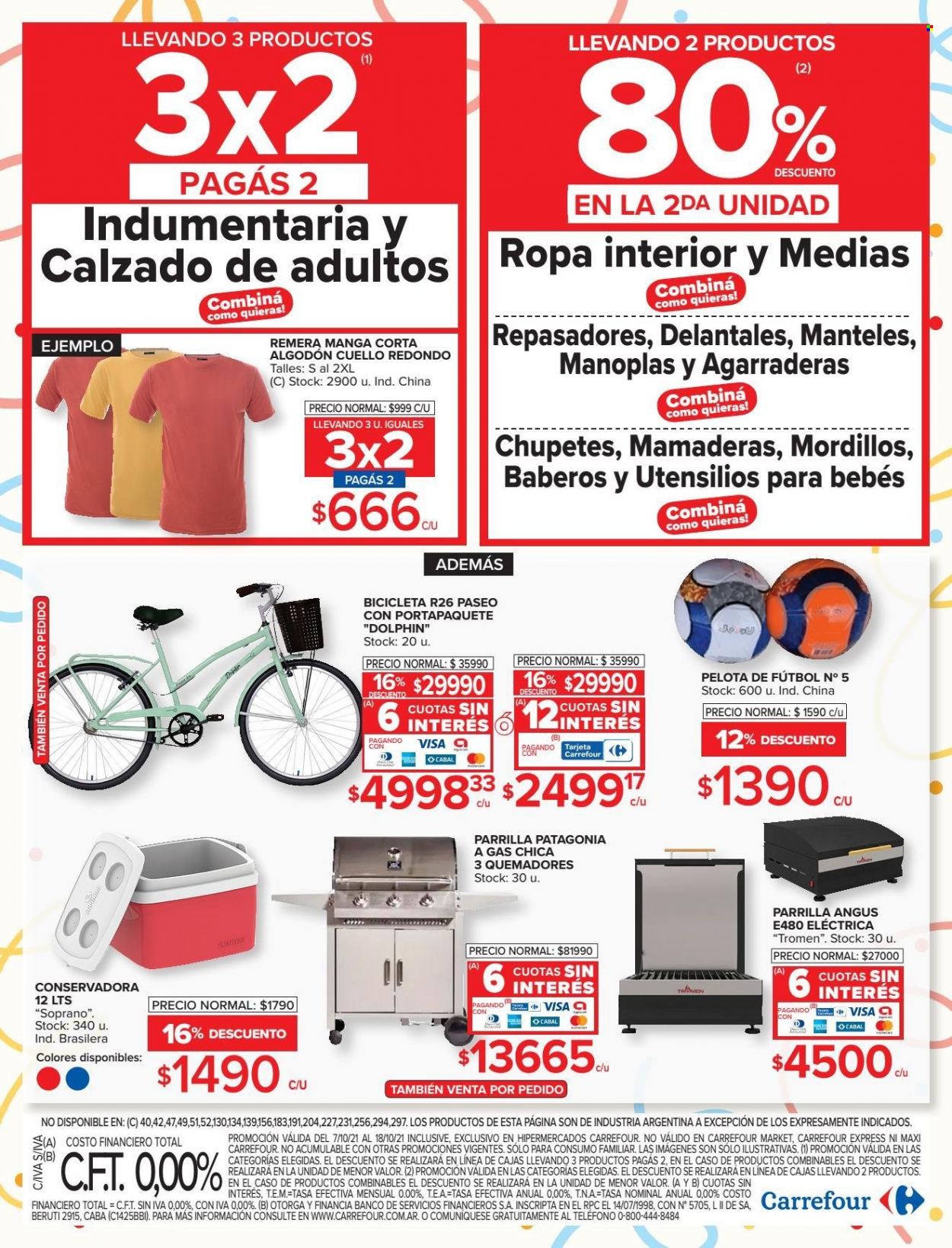 Catálogo Carrefour Hipermercados  - 7.10.2021 - 18.10.2021.