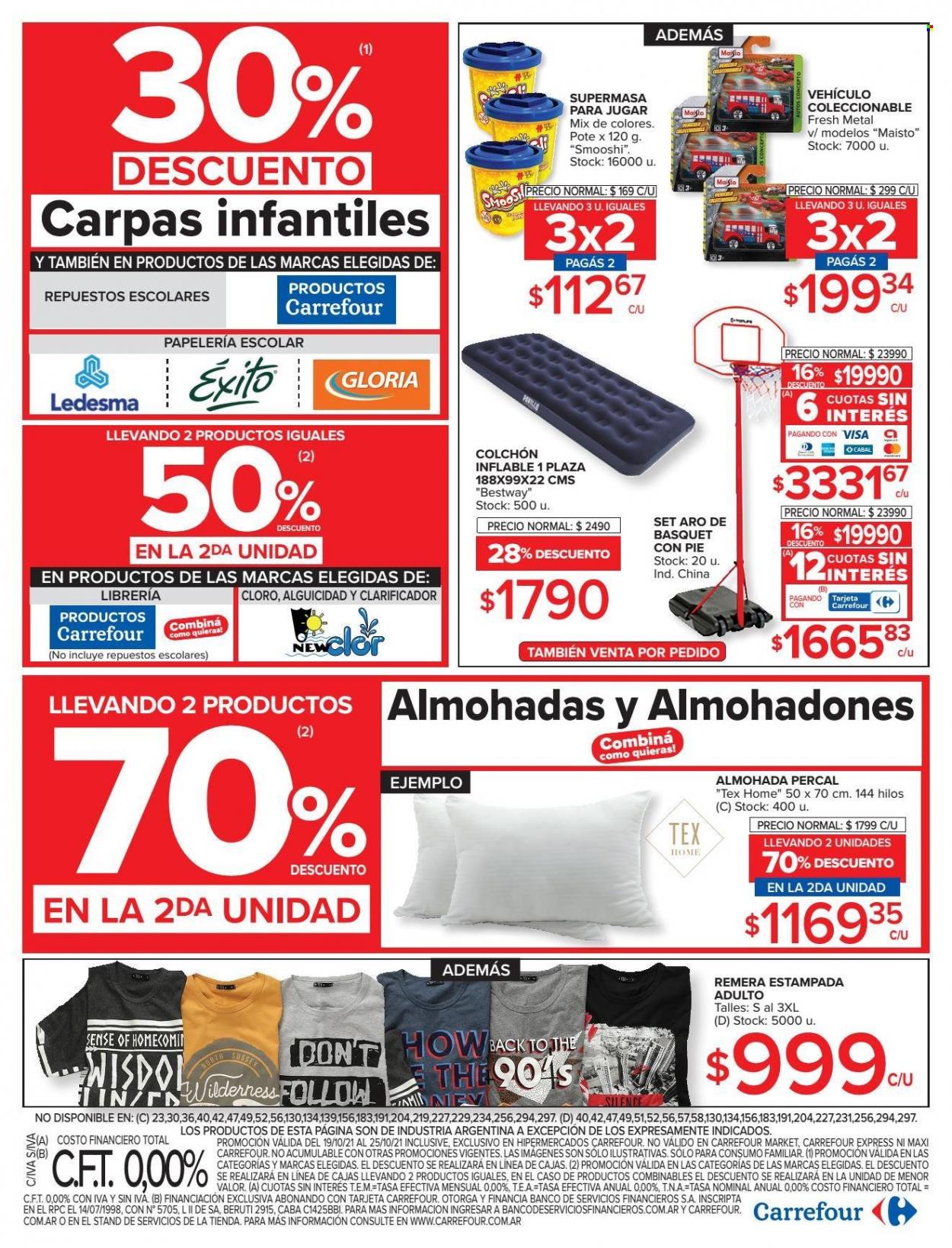 Catálogo Carrefour Hipermercados  - 19.10.2021 - 25.10.2021.