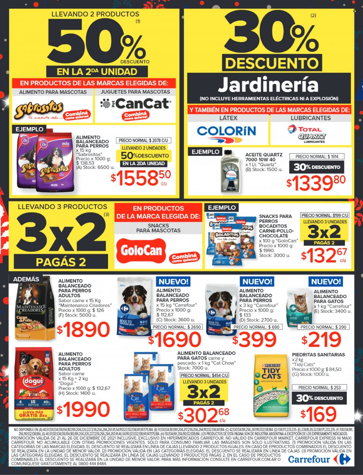 Catálogo Carrefour Hipermercados  - 21.12.2021 - 26.12.2021.