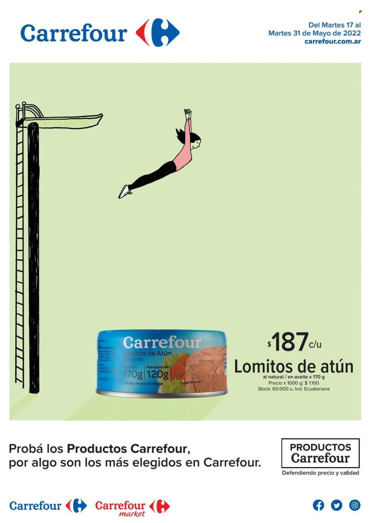 Catálogo Carrefour Hipermercados  - 17.5.2022 - 31.5.2022.