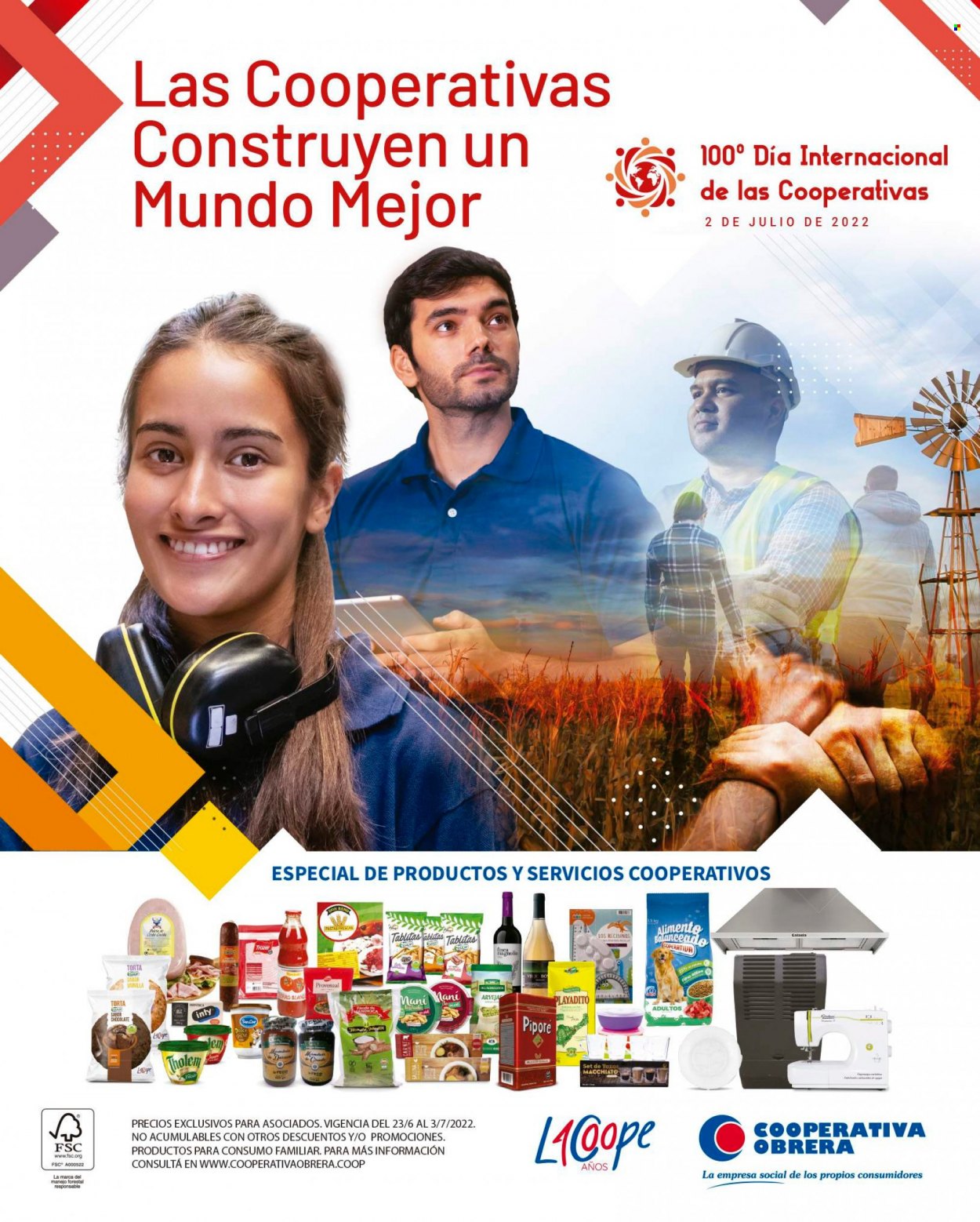 Catálogo Cooperativa Obrera  - 23.6.2022 - 3.7.2022.