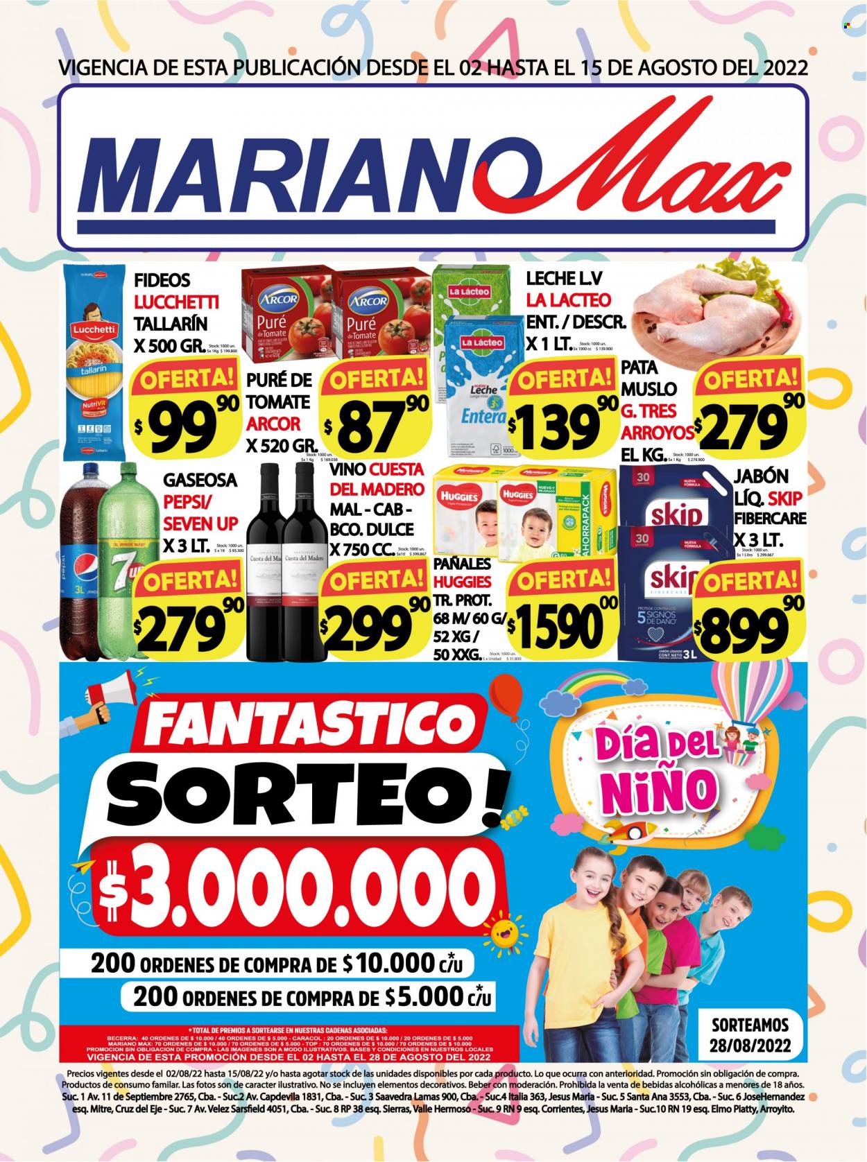 Catálogo Mariano Max  - 2.8.2022 - 15.8.2022.