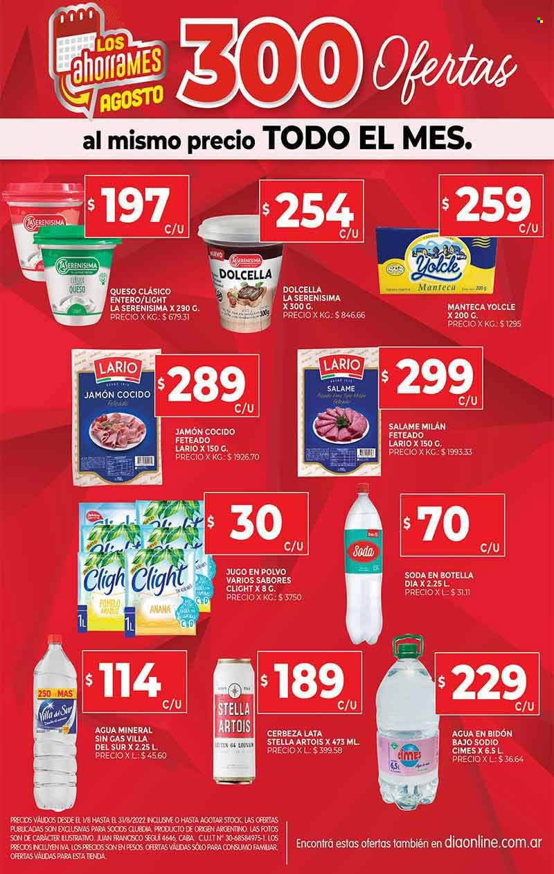 Catálogo Supermercado Dia  - 1.8.2022 - 31.8.2022.