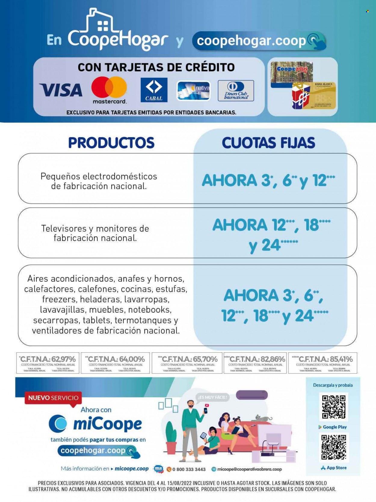 Catálogo Cooperativa Obrera  - 4.8.2022 - 15.8.2022.