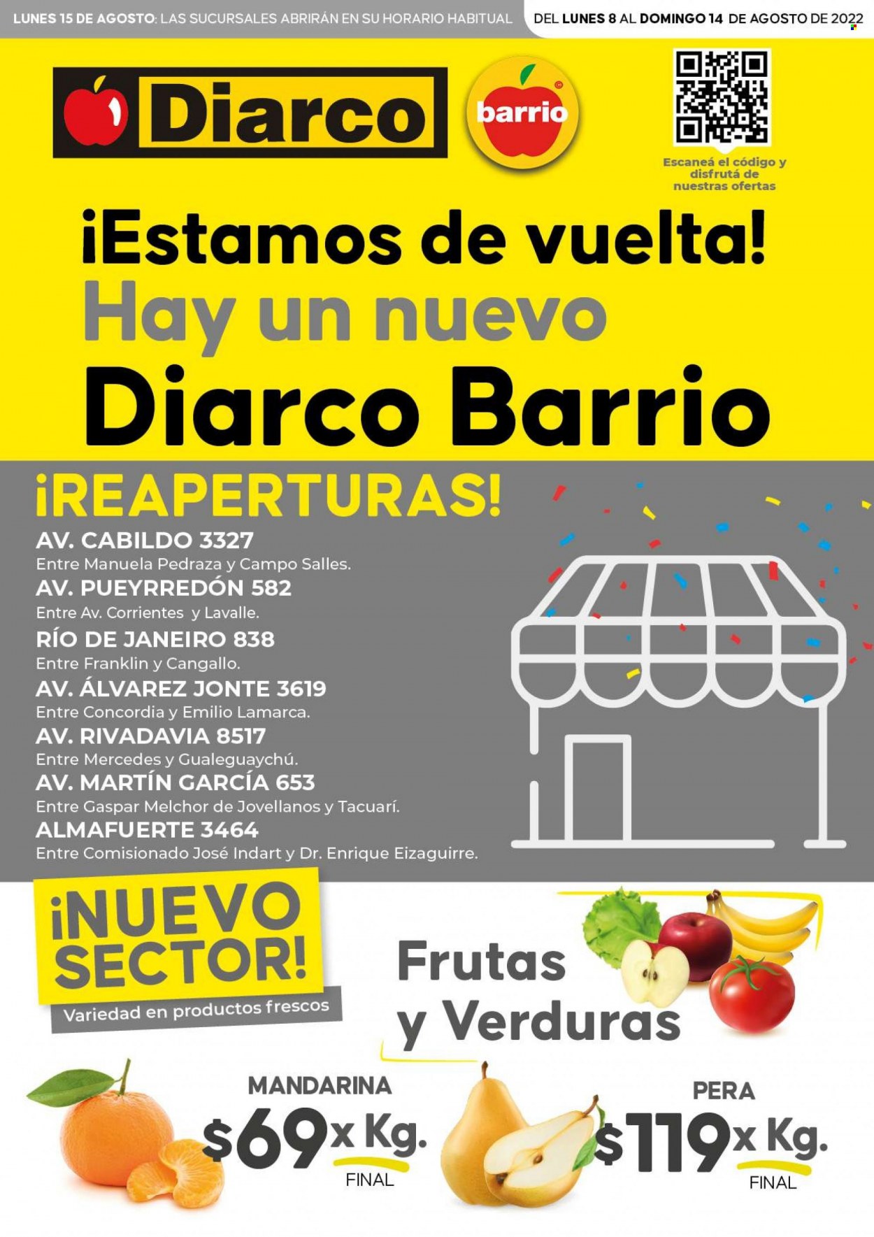 Catálogo Diarco Barrio  - 8.8.2022 - 14.8.2022.