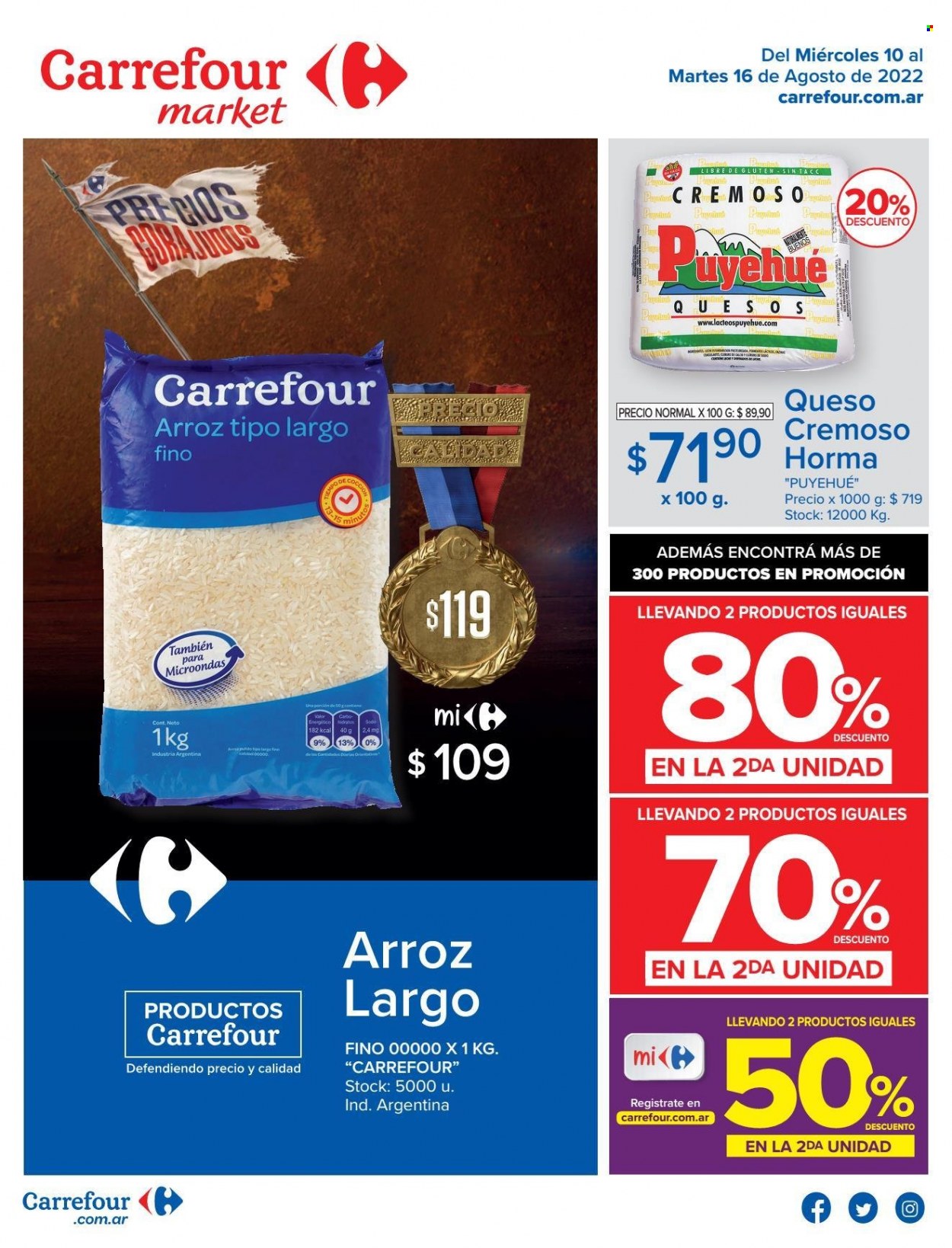 Catálogo Carrefour Market  - 10.8.2022 - 16.8.2022.