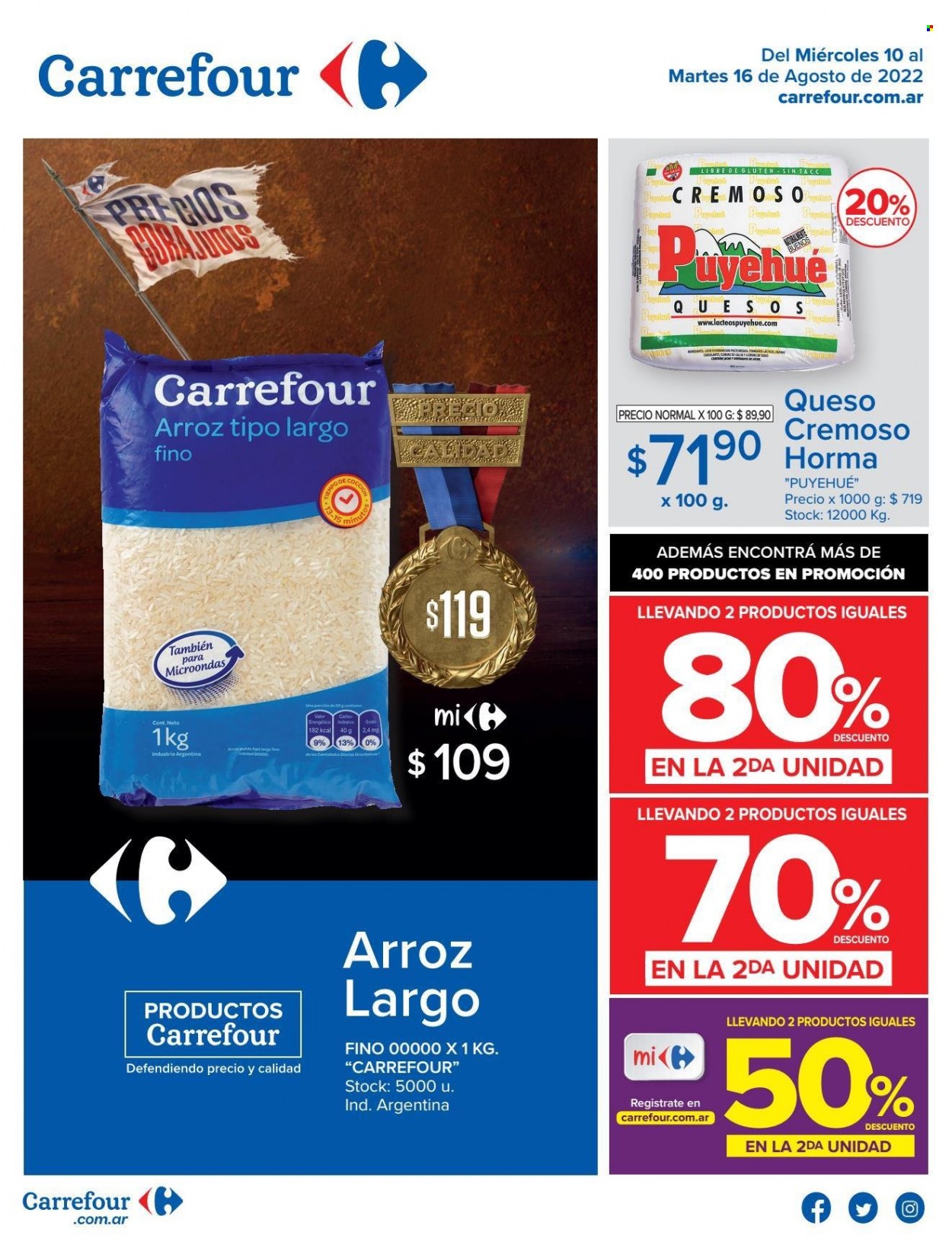 Catálogo Carrefour Hipermercados  - 10.8.2022 - 16.8.2022.
