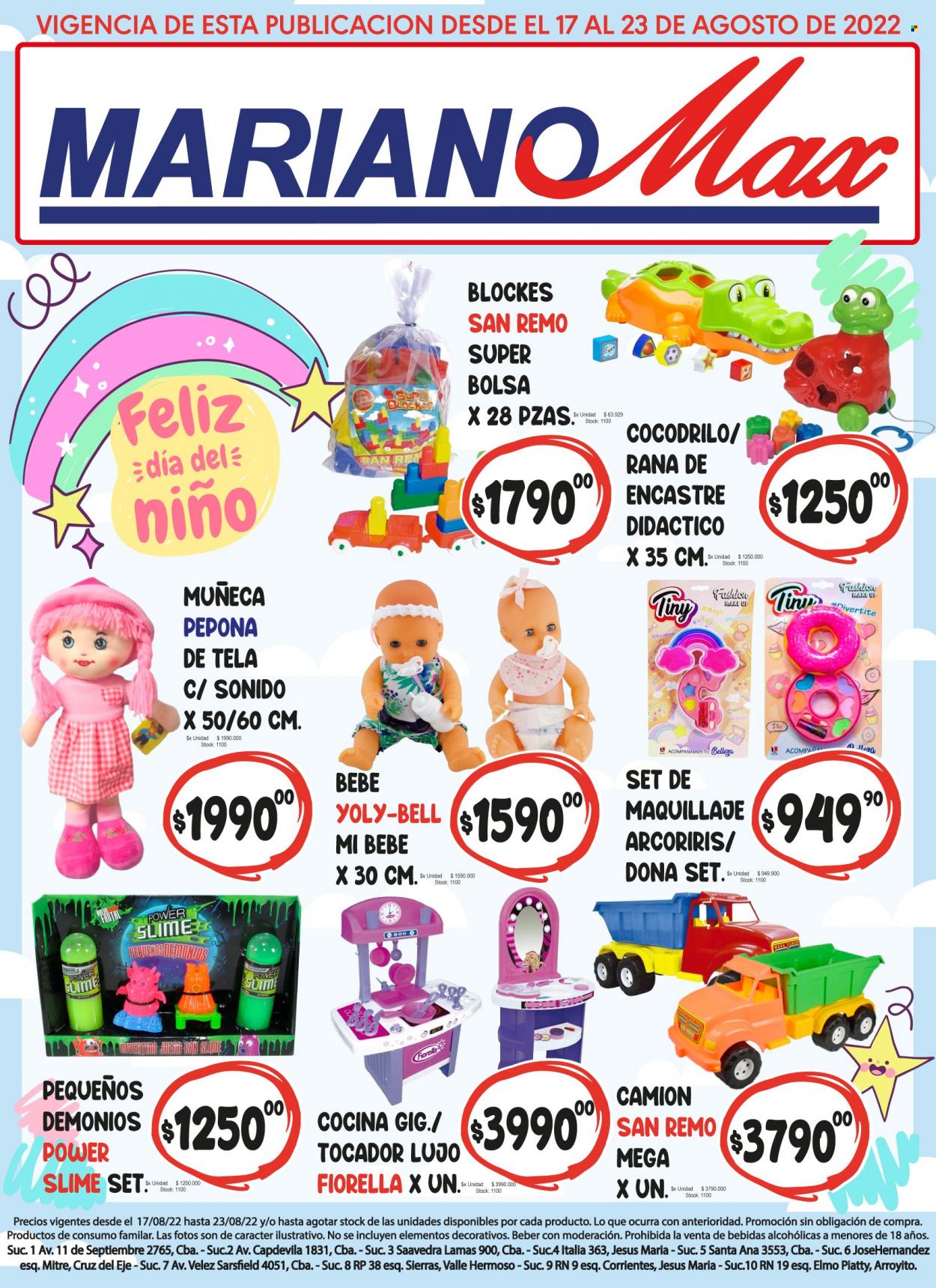 Catálogo Mariano Max  - 17.8.2022 - 23.8.2022.