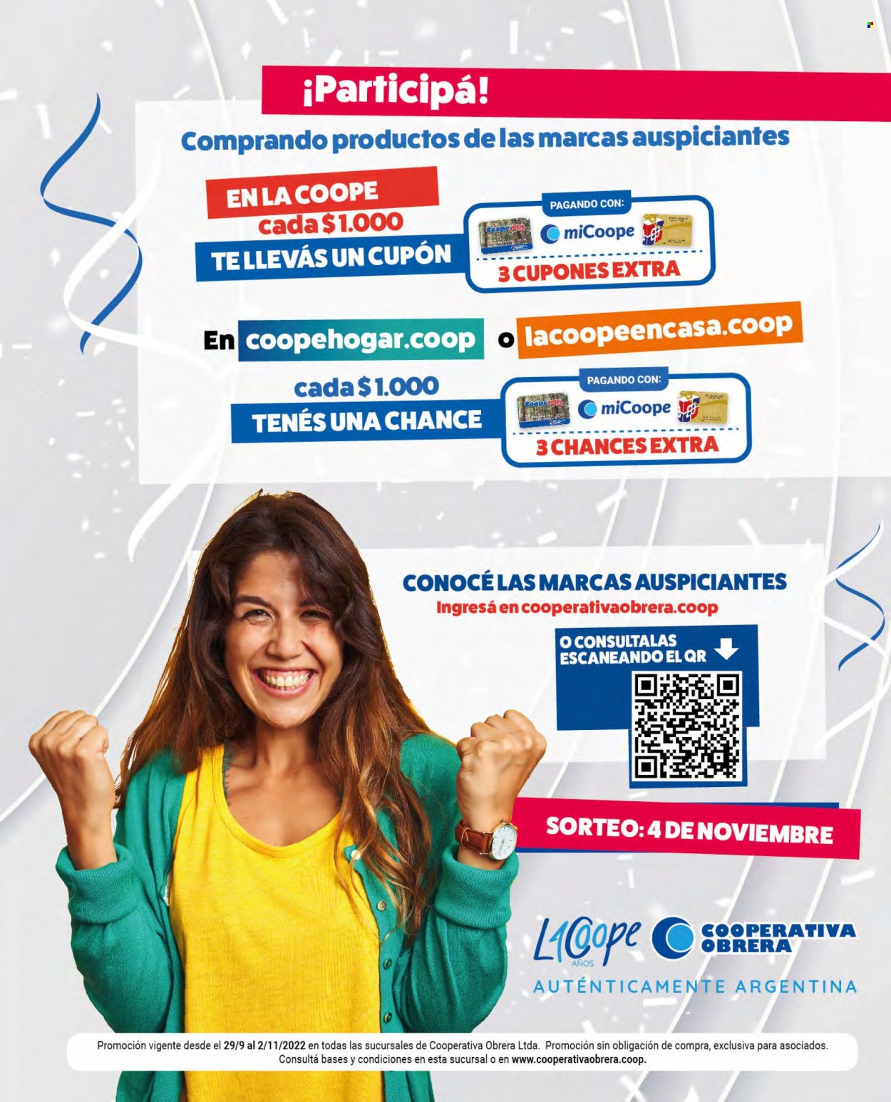 Catálogo Cooperativa Obrera  - 29.9.2022 - 12.10.2022.