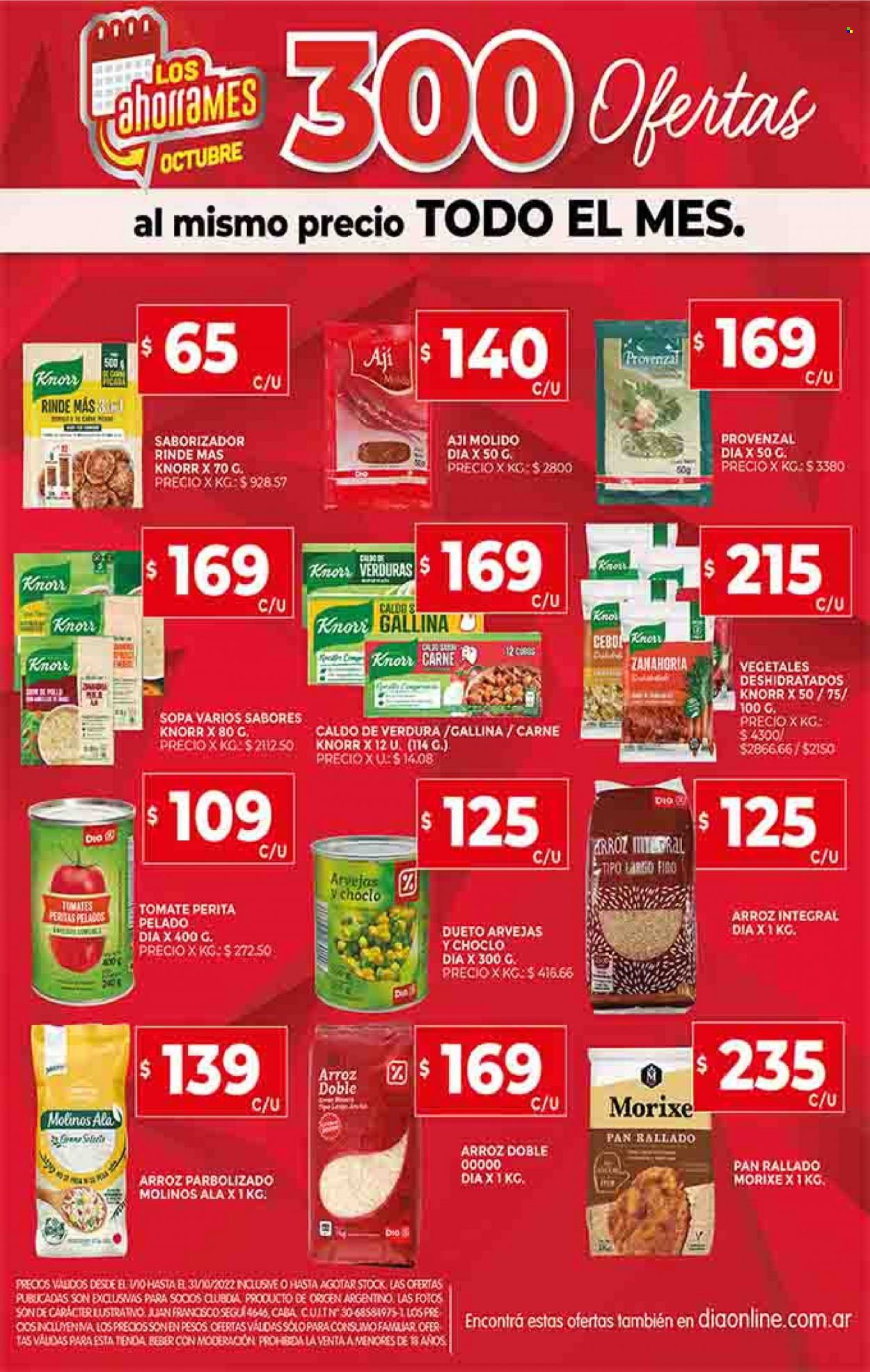 Catálogo Supermercado Dia  - 1.10.2022 - 31.10.2022.