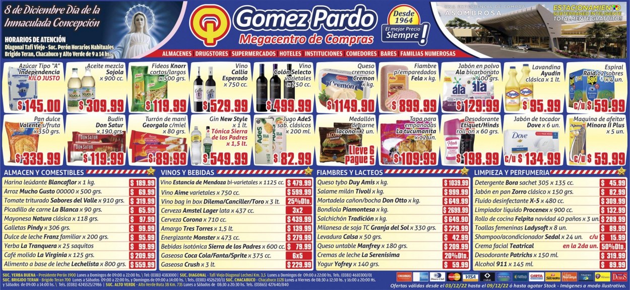 Catálogo Gomez Pardo  - 3.12.2022 - 9.12.2022.