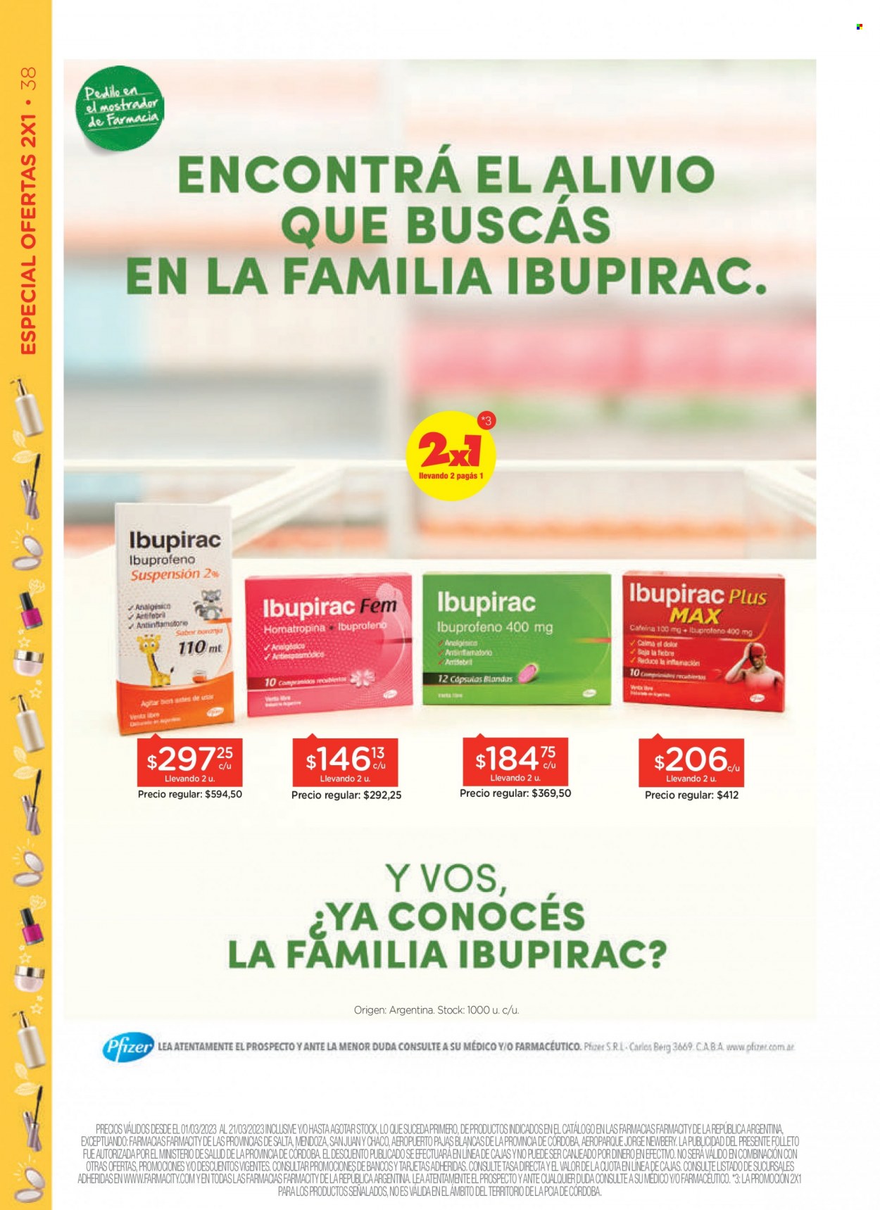 Catálogo Farmacity  - 1.3.2023 - 21.3.2023.