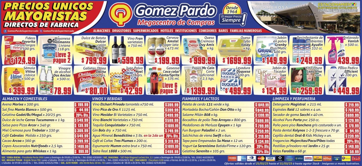 Catálogo Gomez Pardo  - 25.3.2023 - 31.3.2023.