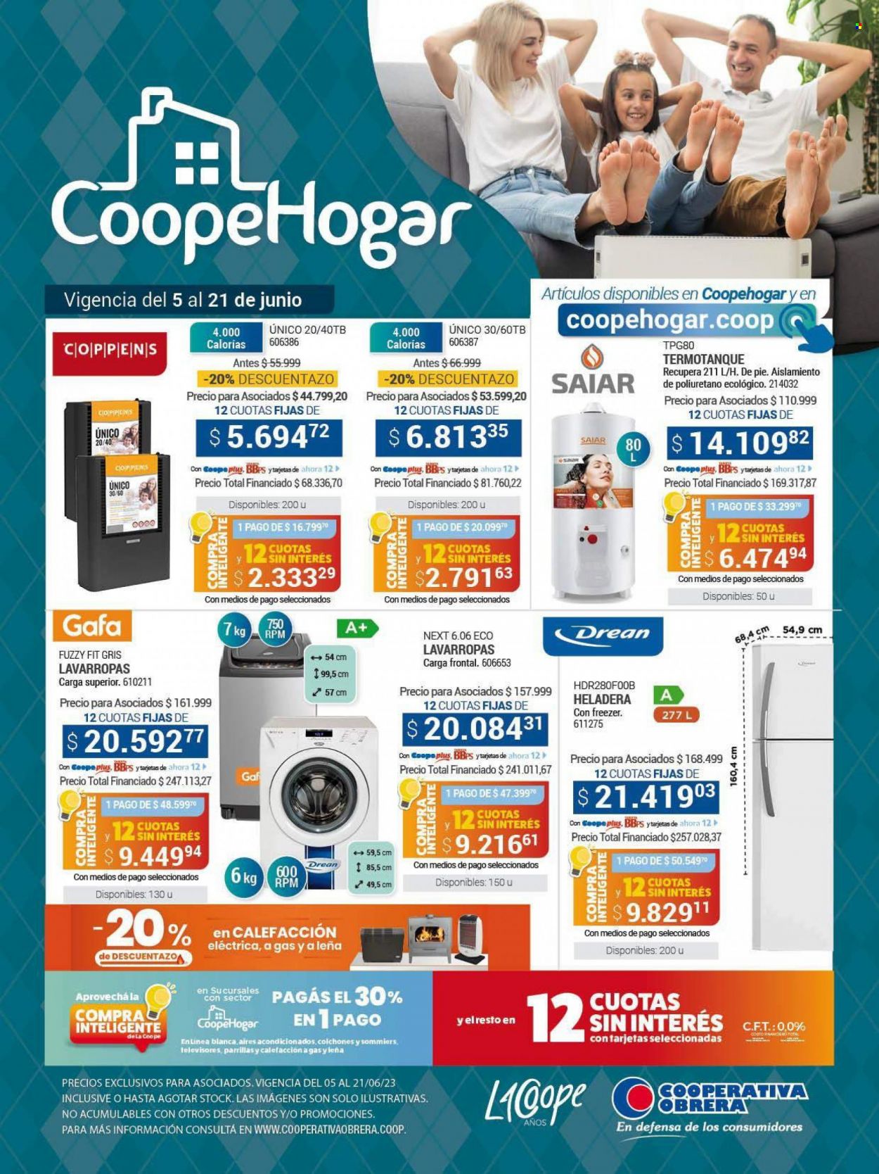 Catálogo Cooperativa Obrera  - 5.6.2023 - 21.6.2023.