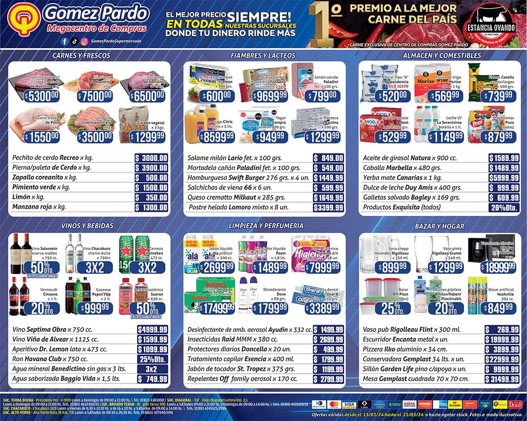 Catálogo Gomez Pardo  - 15.3.2024 - 21.3.2024.
