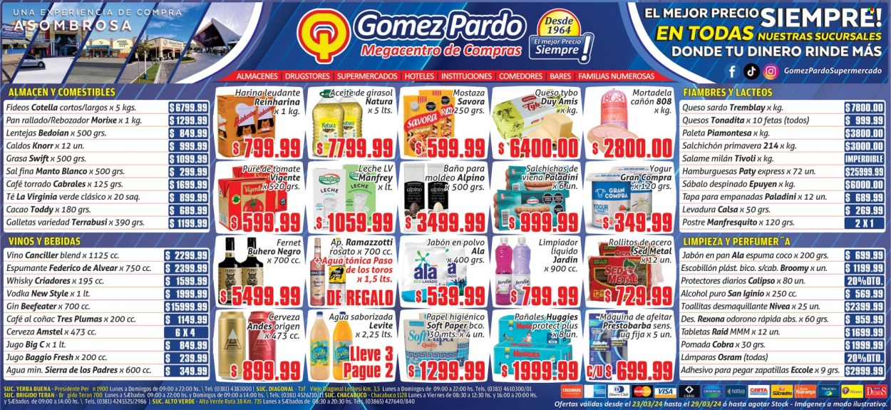 Catálogo Gomez Pardo  - 23.3.2024 - 29.3.2024.