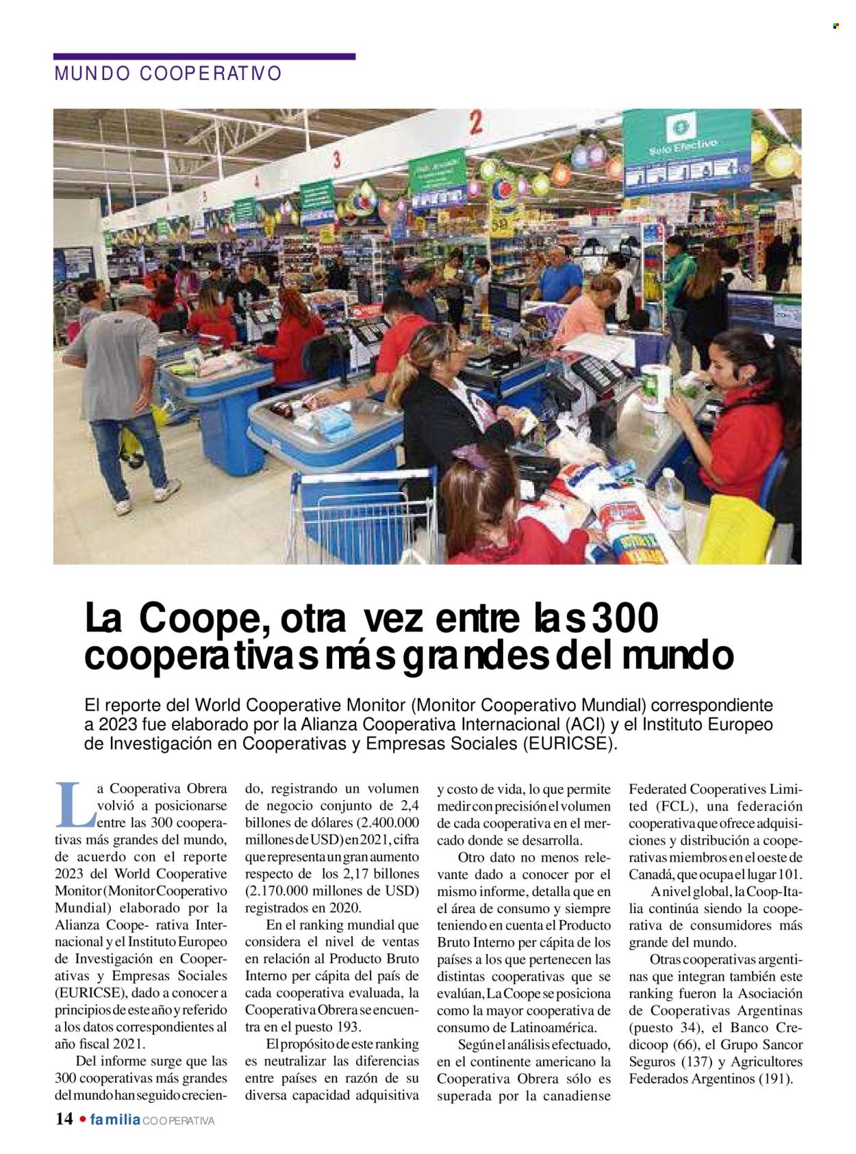 Catálogo Cooperativa Obrera  - 1.4.2024 - 30.4.2024.