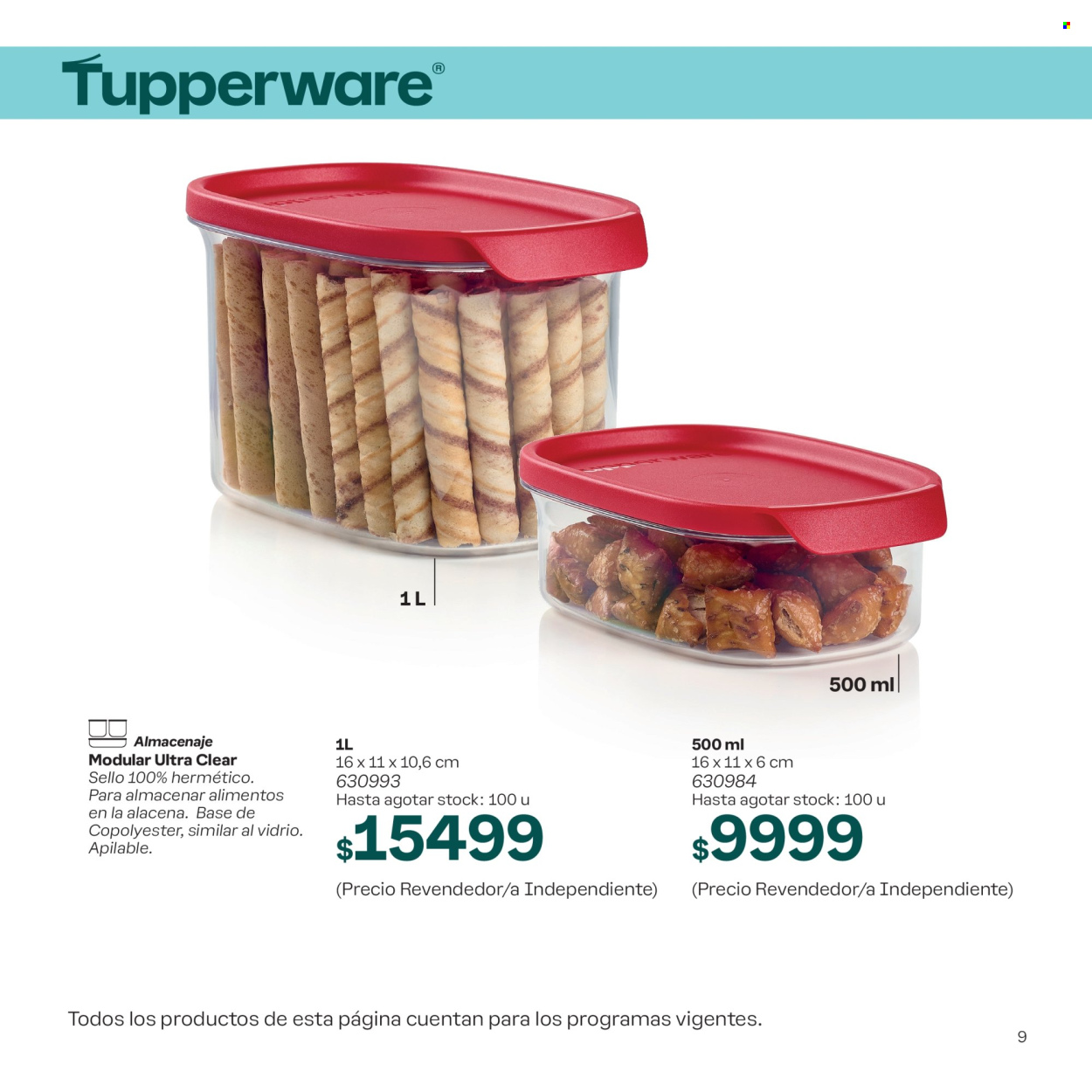 Catálogo Tupperware .