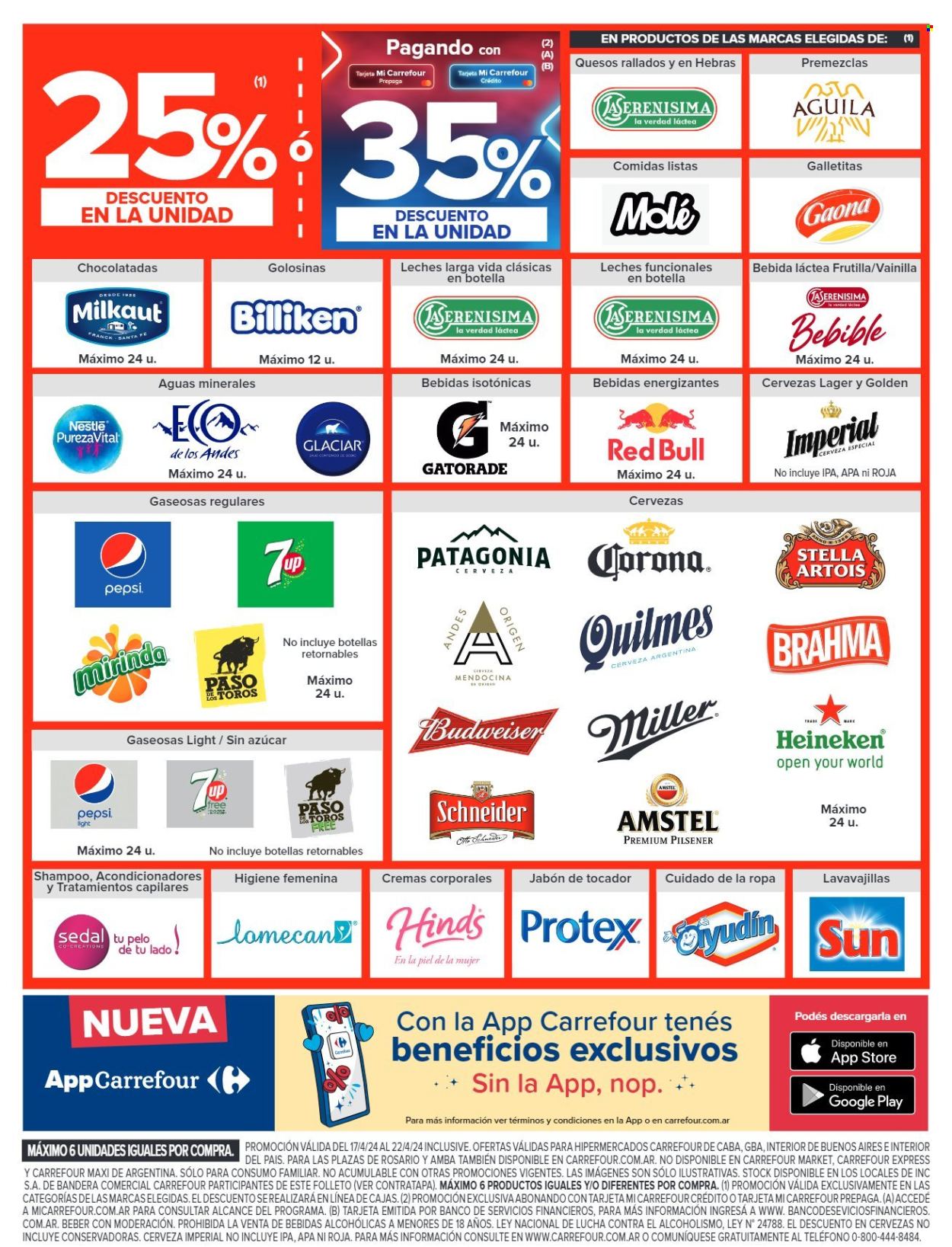Catálogo Carrefour Hipermercados  - 17.4.2024 - 22.4.2024.