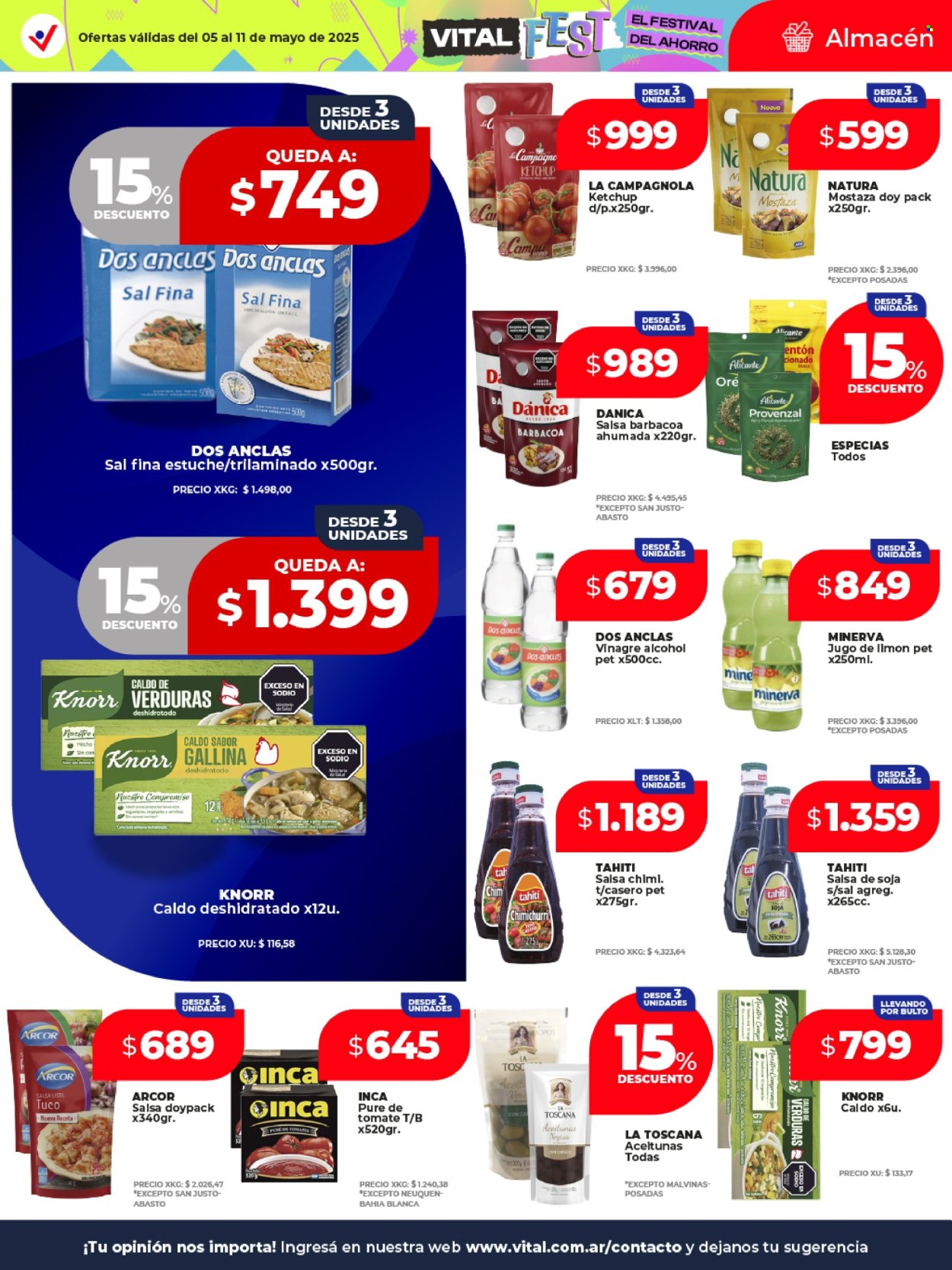 Catálogo Vital  - 5.5.2025 - 11.5.2025.