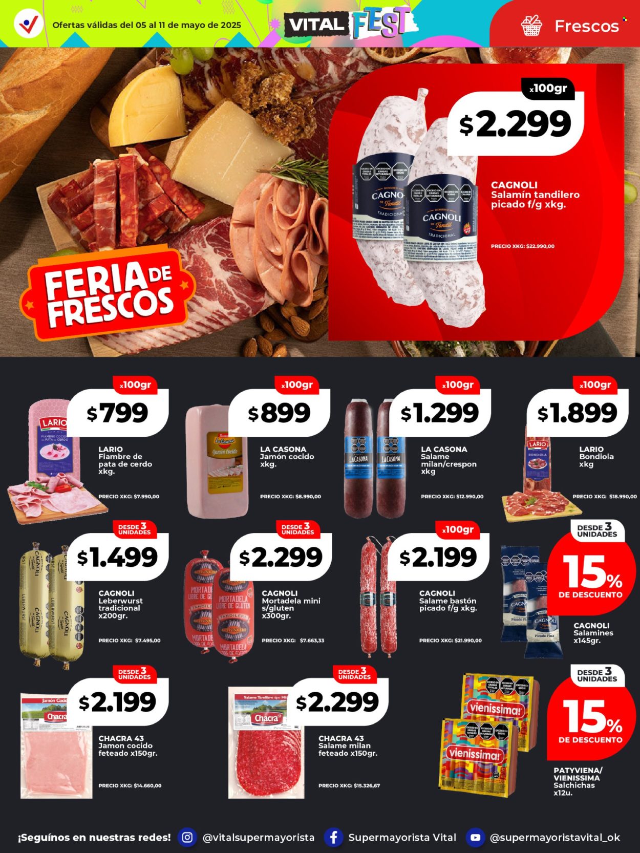 Catálogo Vital  - 5.5.2025 - 11.5.2025.